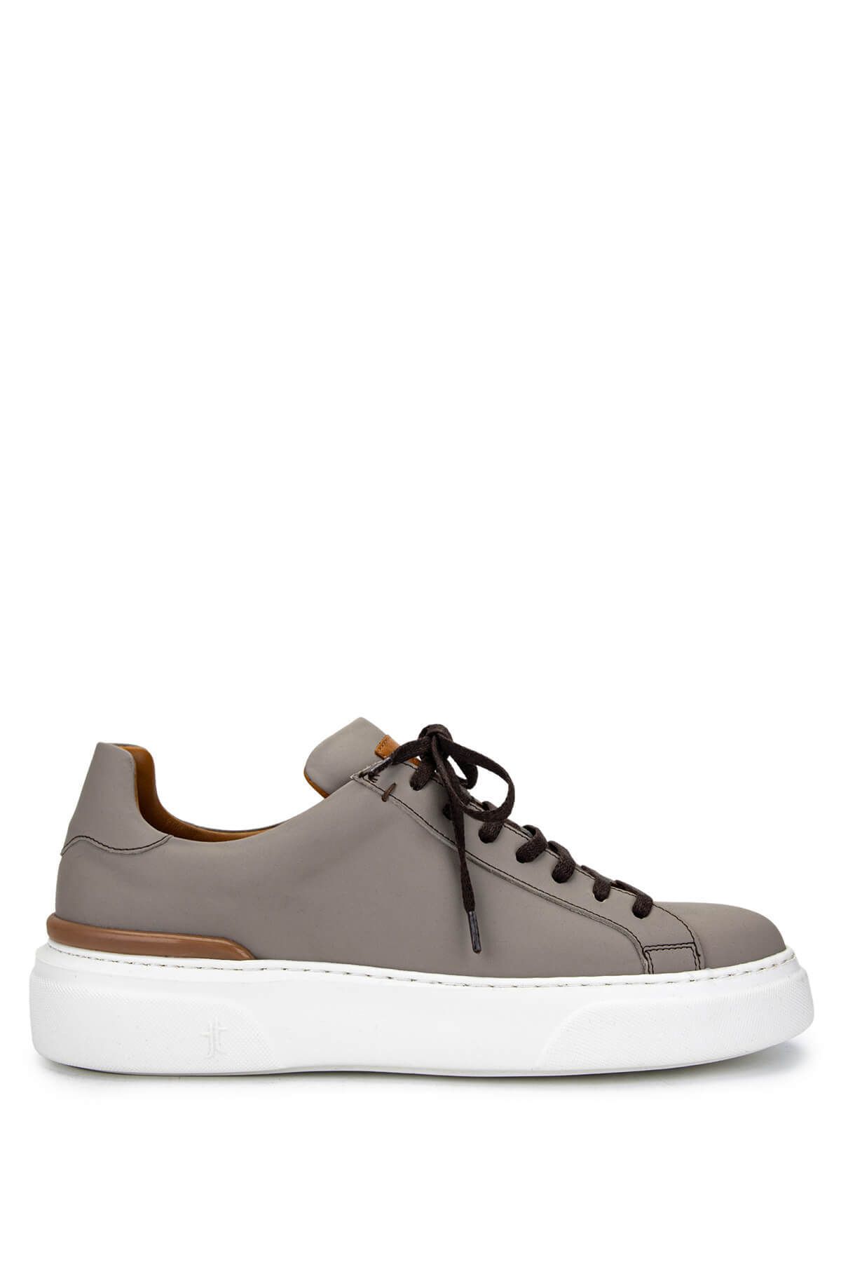 Tamer Tanca Erkek Hakiki Deri Bej Sneakers & Spor Ayakkabı