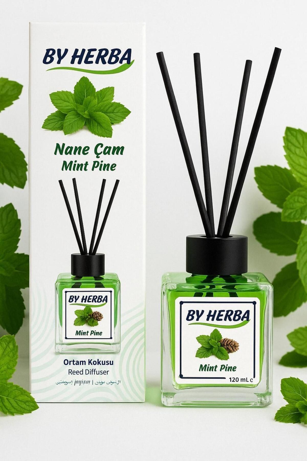 Lugami Nane Çam Kokulu Bambu Çubuklu Etkili Oda Kokusu 125 ml