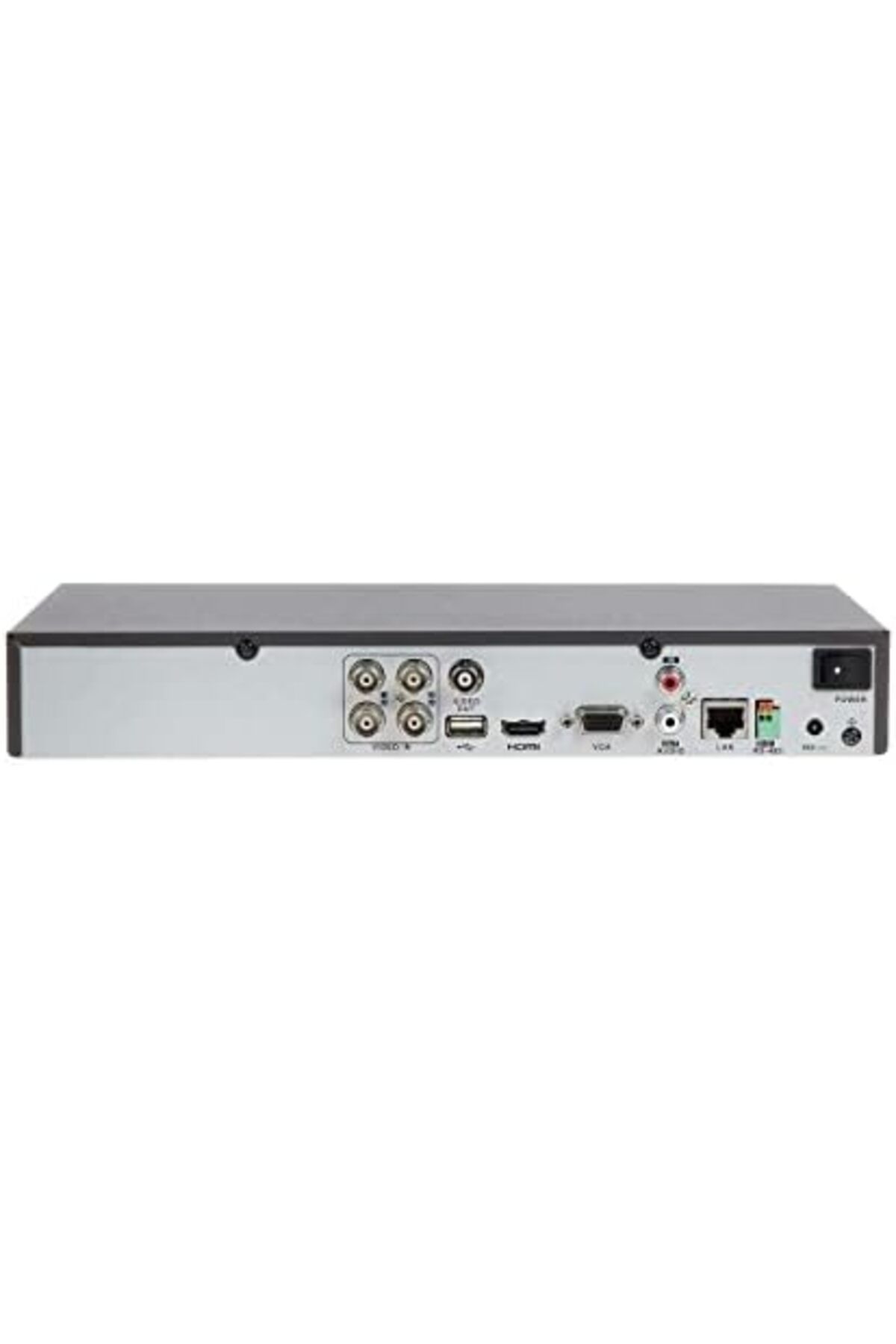 Hikvision-مسجل فيديو رقمي للمراقبة بدقة 5 ميجابكسل رباعي القنوات مع ضغط H.265 وتقنية Acusense 6