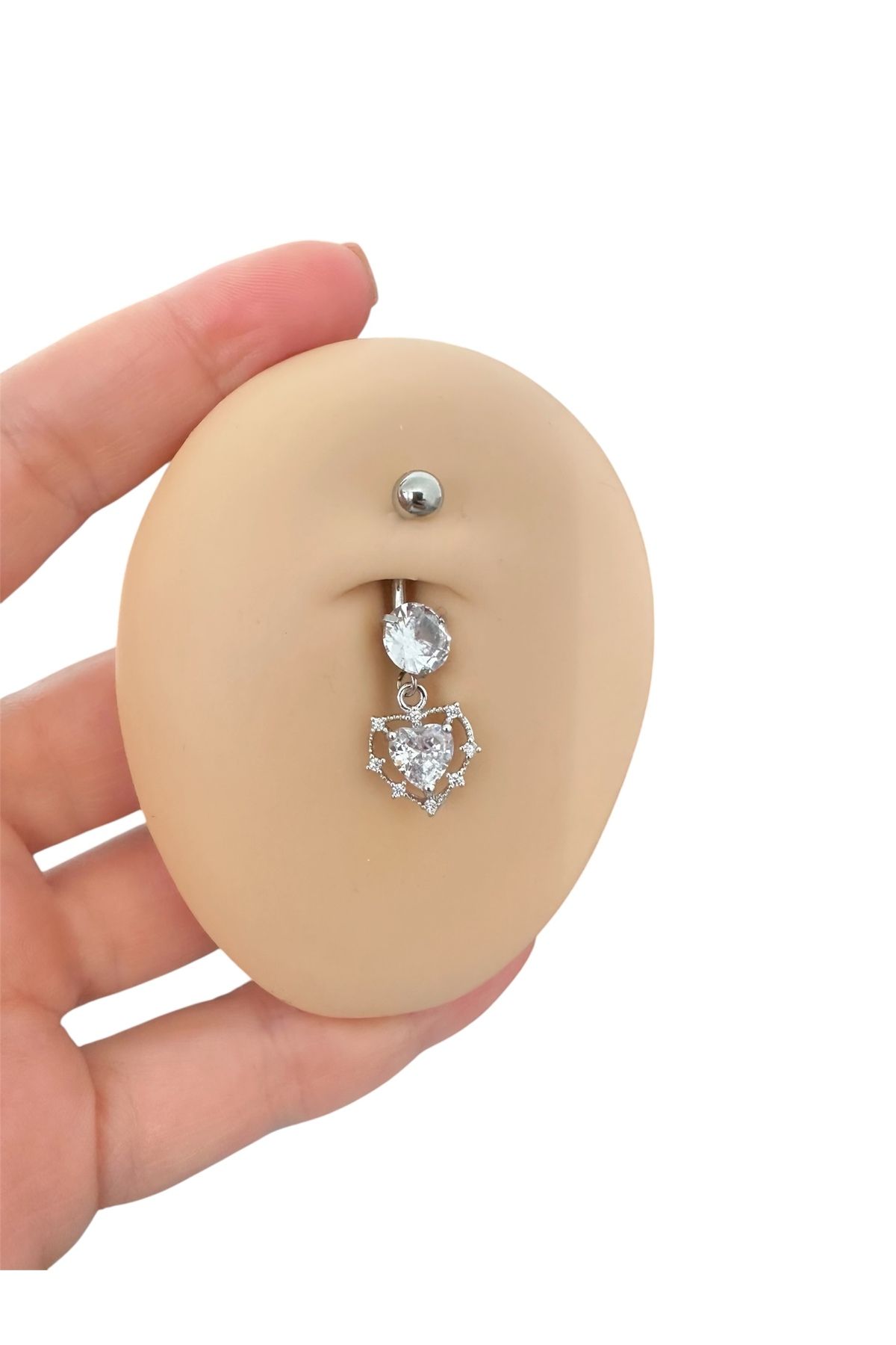 My Bellas Jewels Cerrahi Çelik Göbek Piercingi
