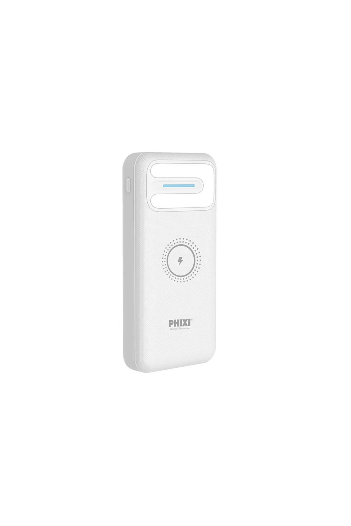 Modafiks Basic Pw22 20.000mah Wireless Şarj Çift Çıkışlı Led Göstergeli Powerbank