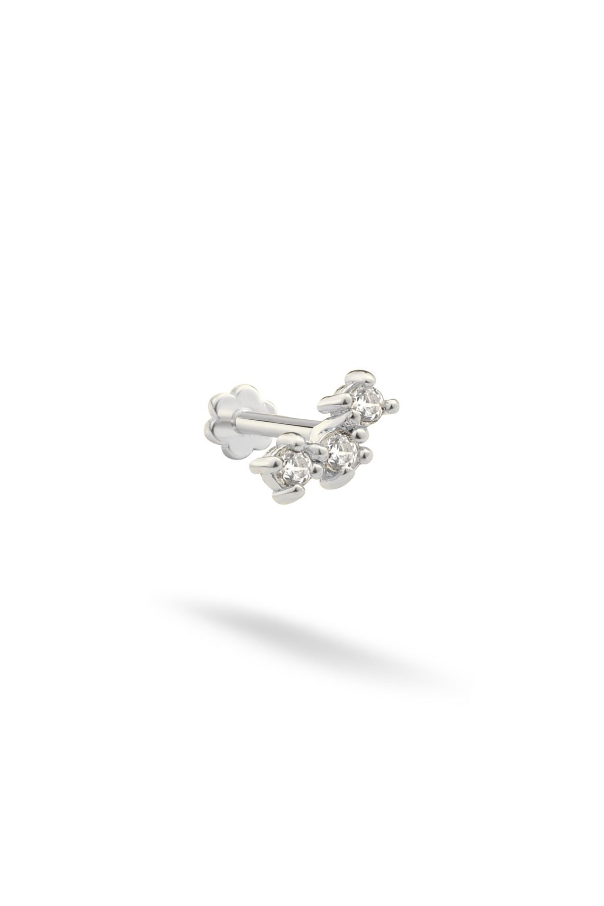 Lunia Atelier Dizili Yıldız Taş Altın Piercing