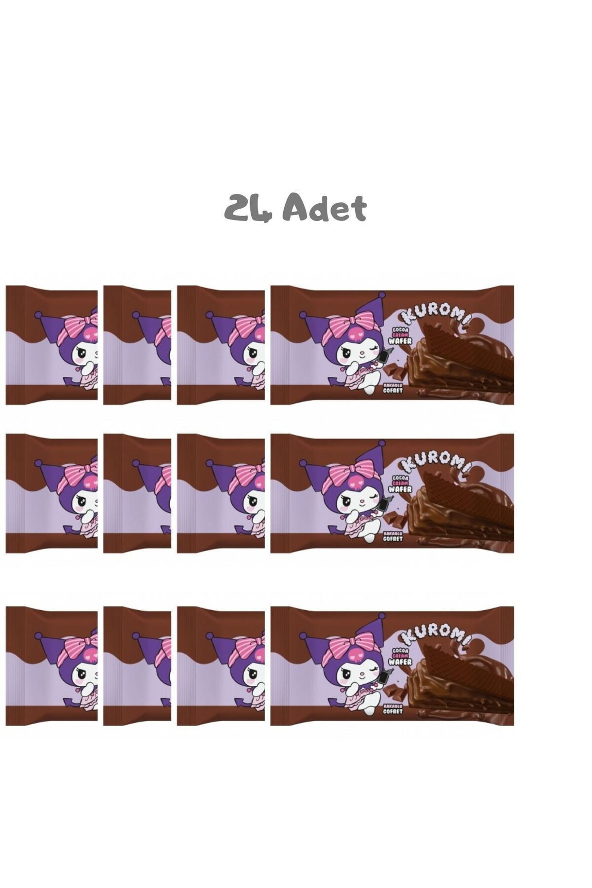 kuromi Kakao Gofret 40g 24'lü Paket