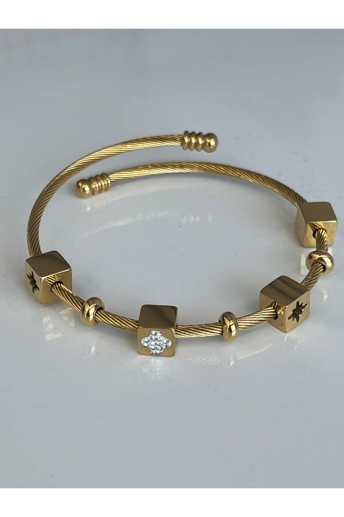 Meri Gold küp detay çelik bleklik