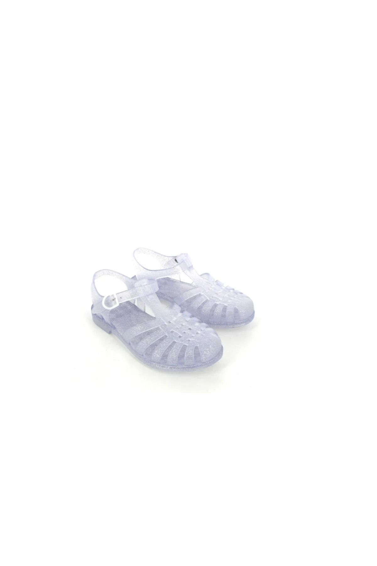 MEDUSE Sunmif Mat Argent Paillete - Mat Şeffaf Kadın Sandalet