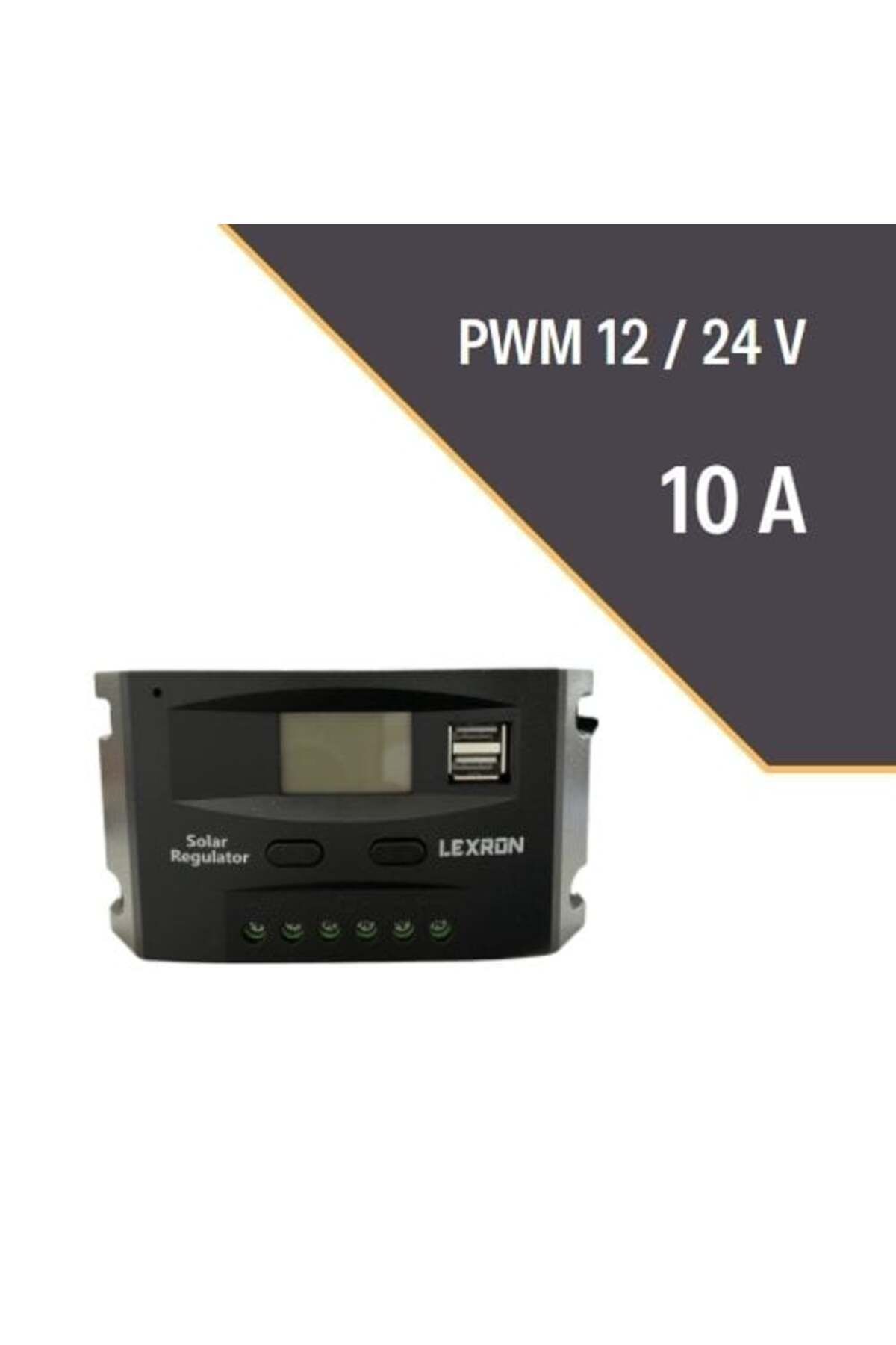 Lexron 10a Pwm Şarj Kontrol Cihazı