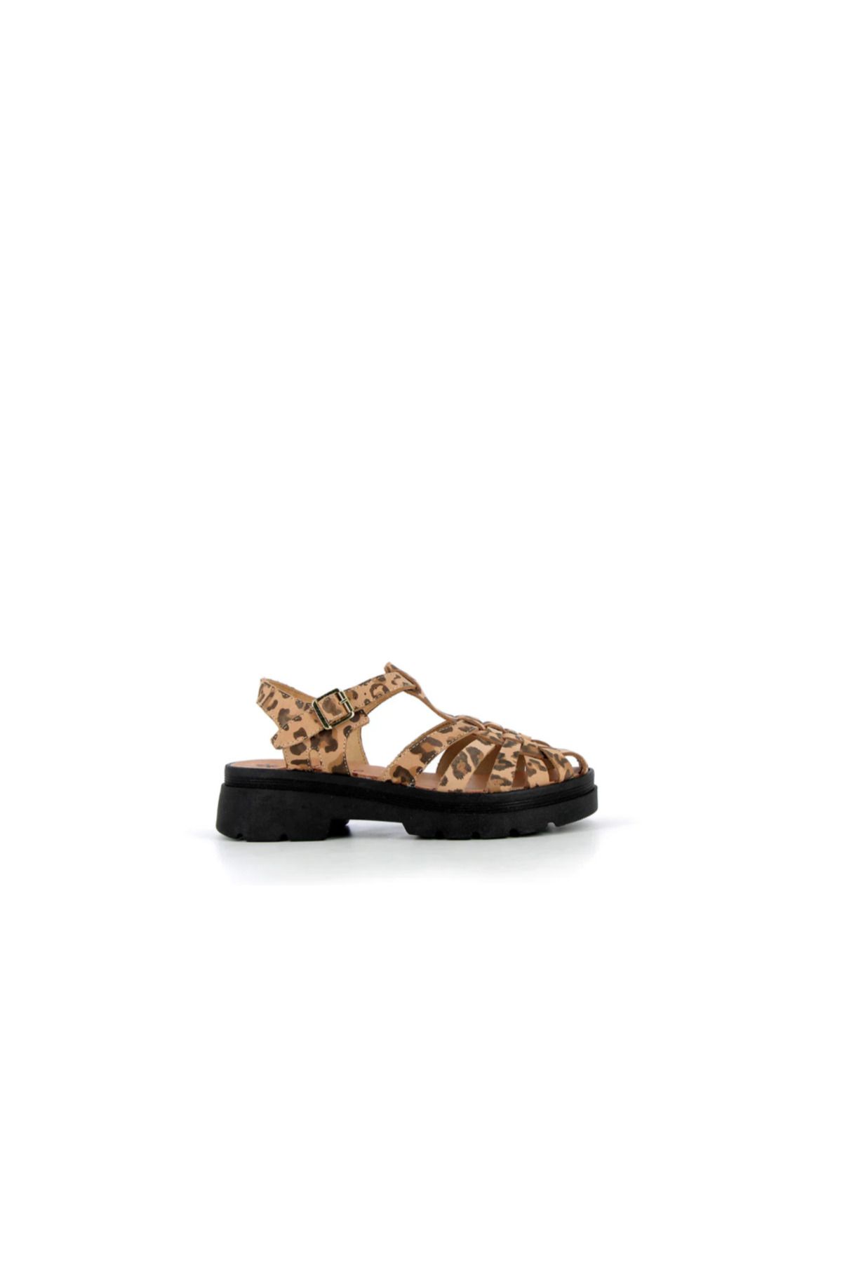 MEDUSE Sunglass Leo - Leopar Desenli Platformlu Kadın Sandalet