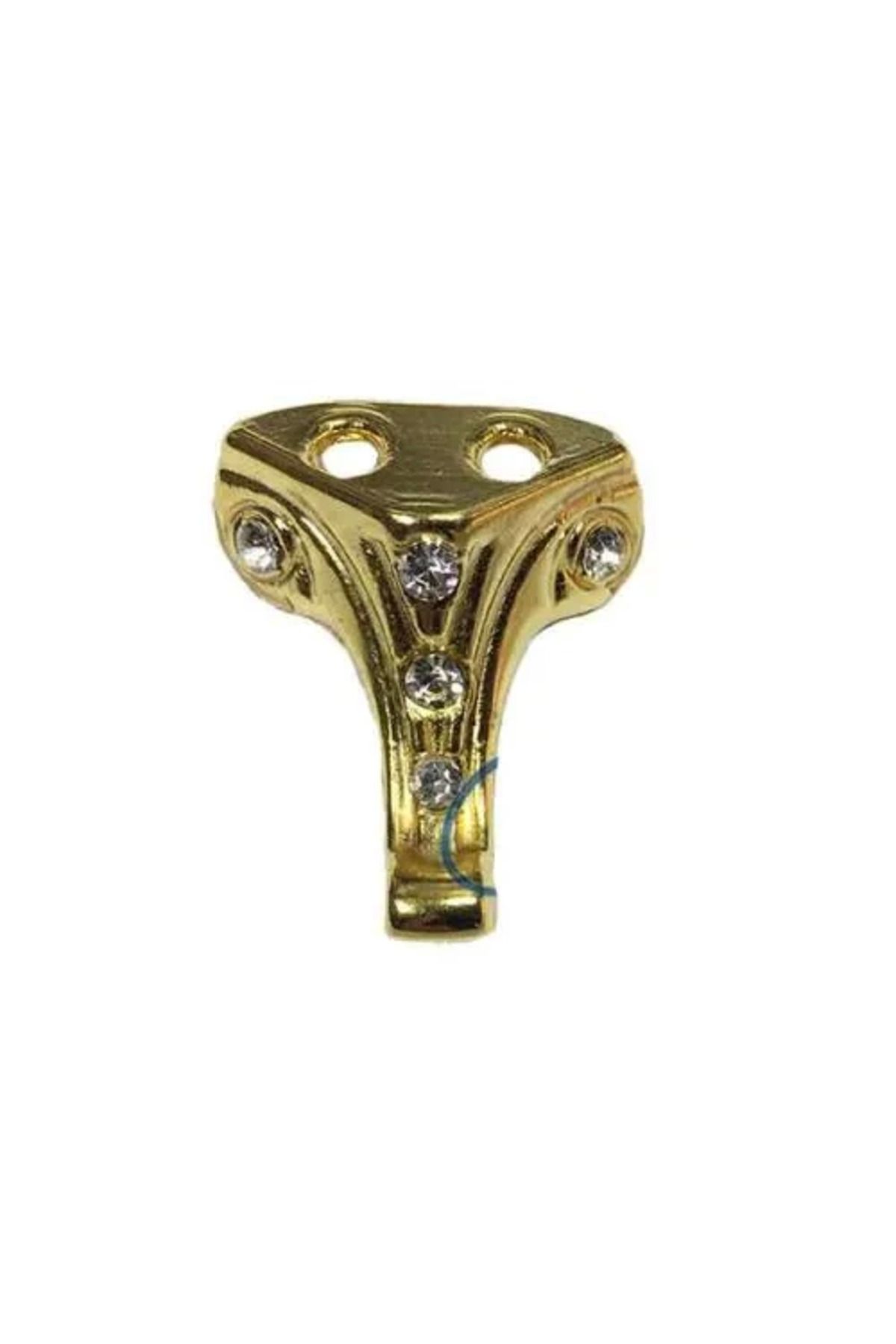 Eldenör Moda Taşlı Ahşap, Mdf, Sunta Sandık Ayağı, Kutu Ayak 2,5 Cm - Sarı