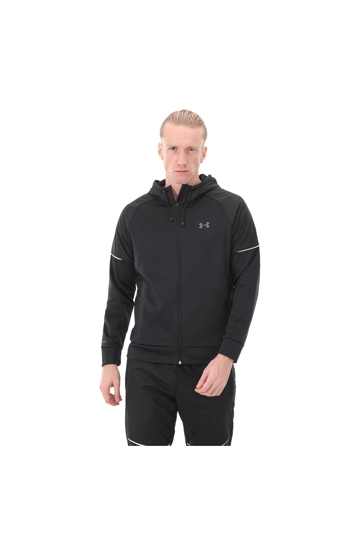 A1373781-001-001 Under Armour Ua Af Storm Fz Hoodie کت مشکی مردانه Under Armour