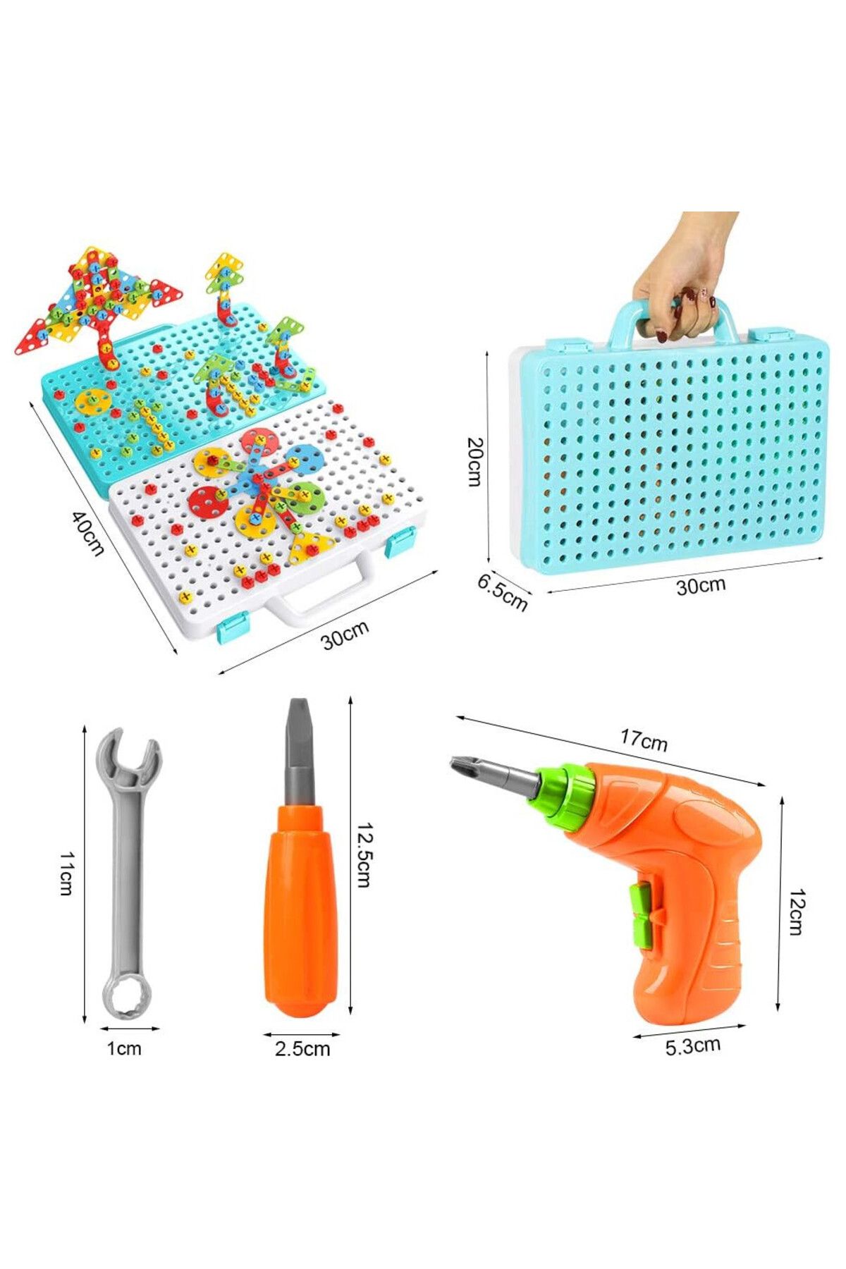 Pitikot-Pitikot® STEM educational and interactive toy, with screwdriver, self-threading 7