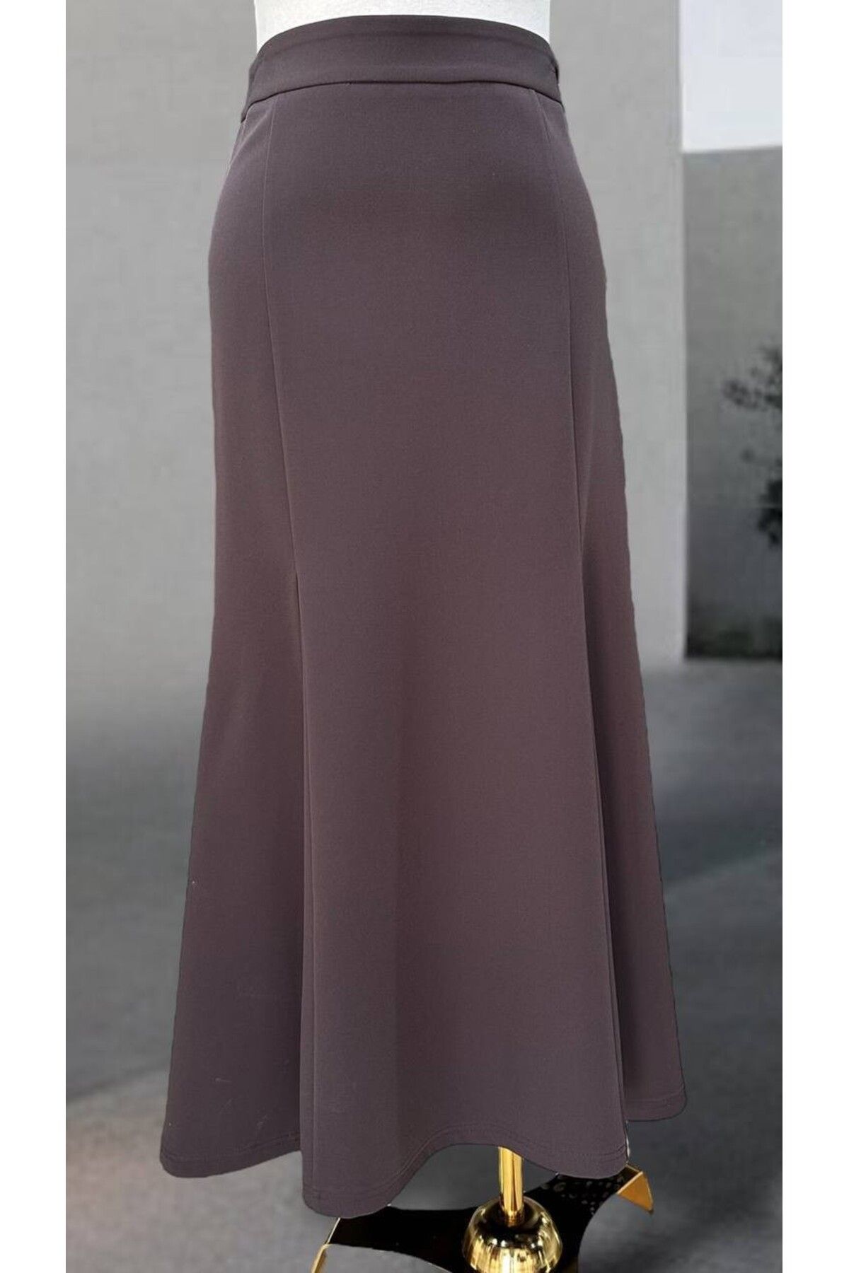 Sentez Lena Üçgen Parçalı Etek Z-5458