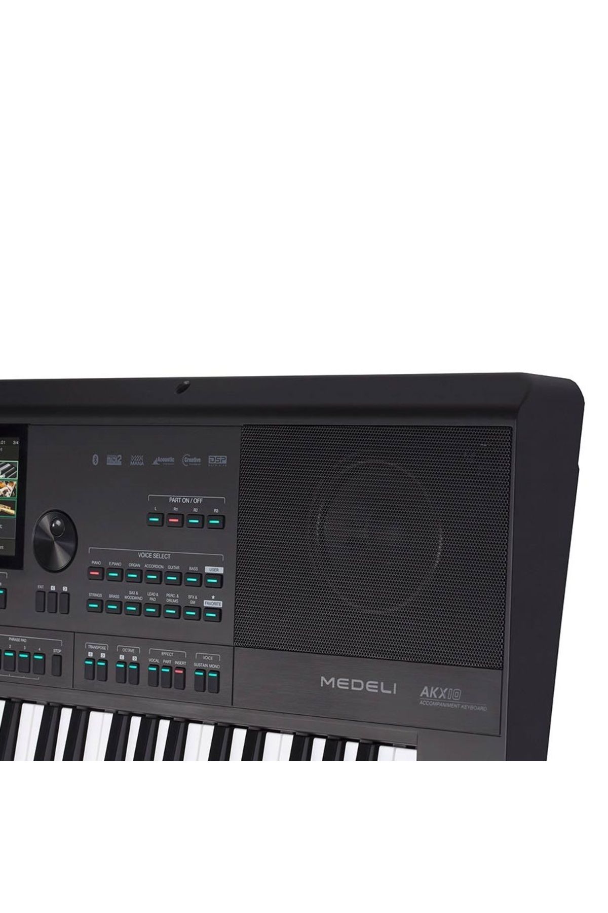 MEDELİ-Akx10 Digital Arranger, 61 Dynamic Keys, 7” Touch Screen, 768 Mb Sampler, 1100 Sounds, 280 Rhythms 5