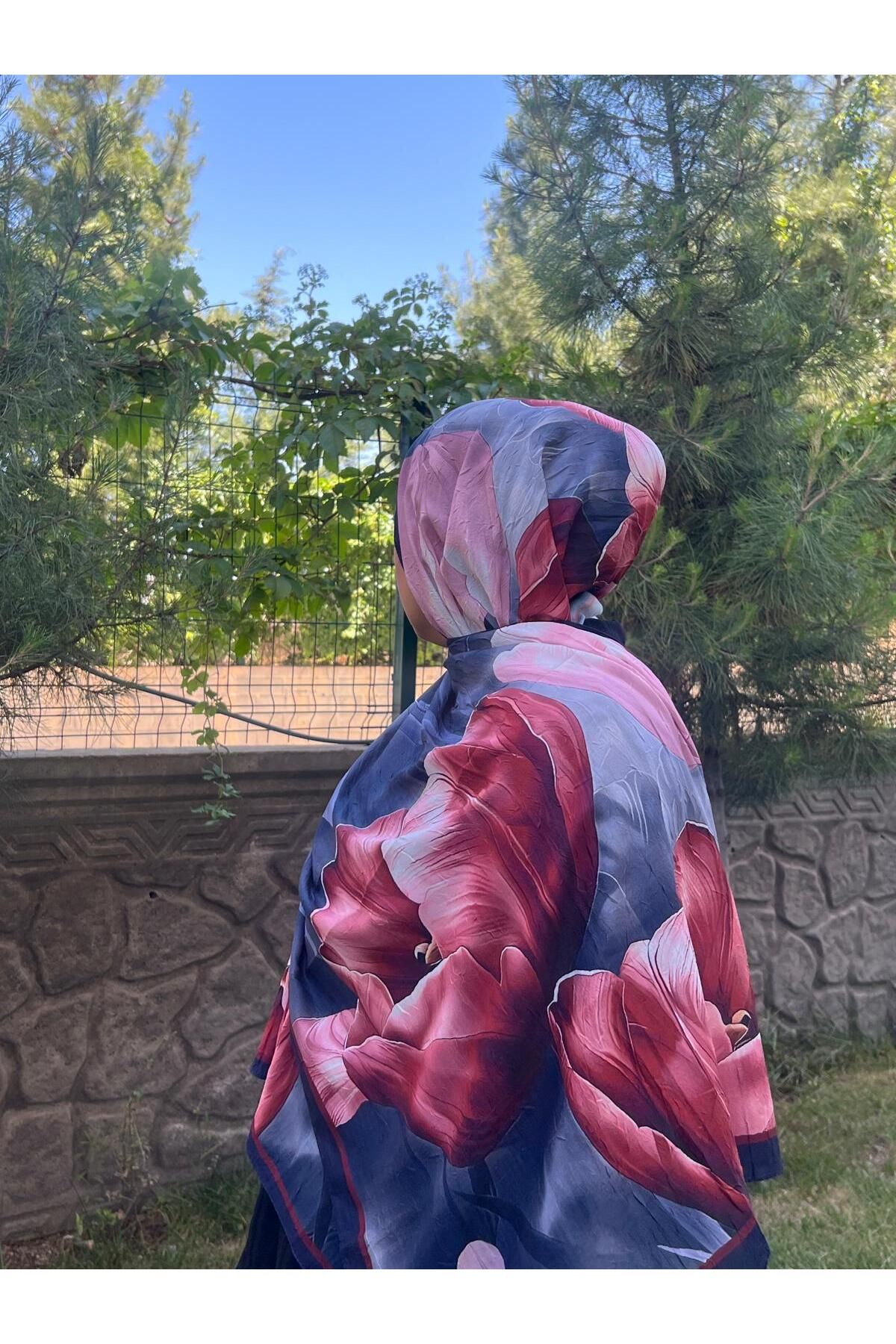 Organic Scarfs camelllia Bambu Kraş Şal