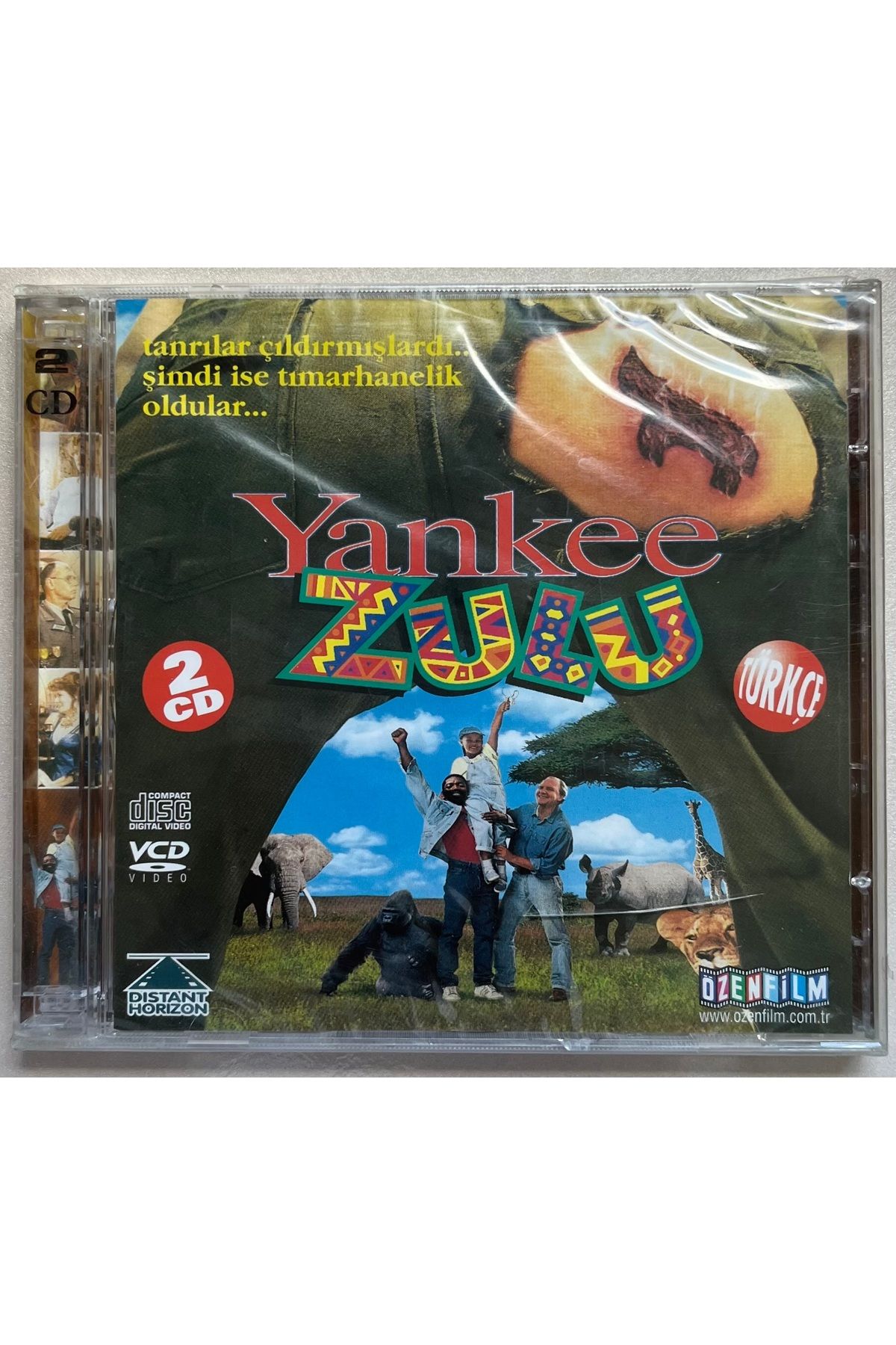 Plakevi İzmir Yankee Zulu Vcd (Orjnal Dönem Baskı Vcd)