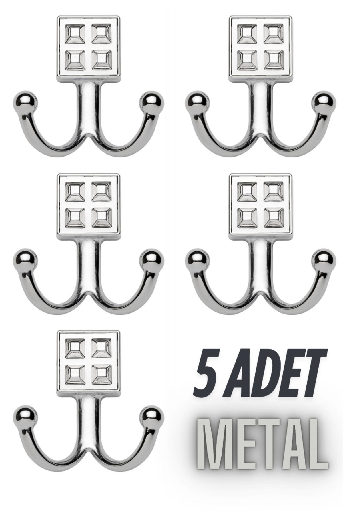 Kozak 5'li METAL KARE ASKI