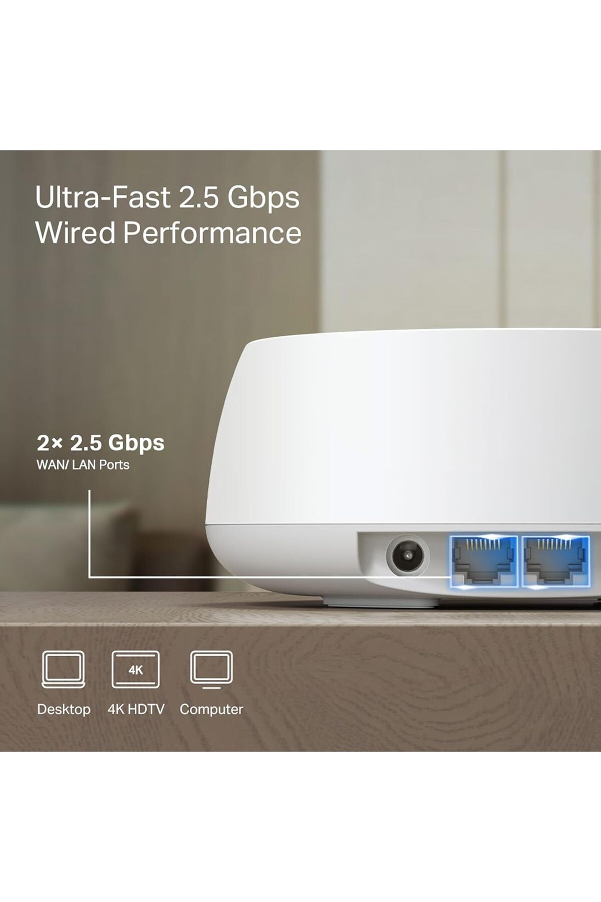 Tp-Link Deco Be25 1 Li Wi-Fi 7 Be3600 Tüm Evi Kapsayan Mesh Wifi