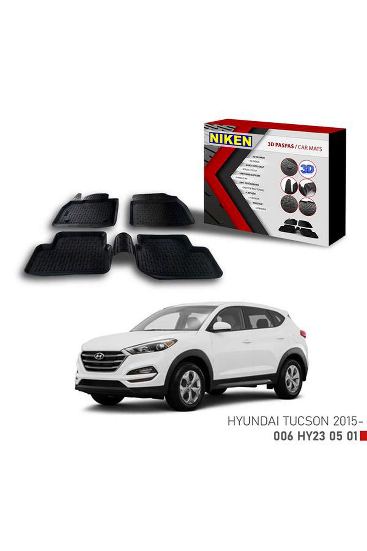 Universsal 3D PASPAS HYUNDAI TUCSON 2015- DRSTR