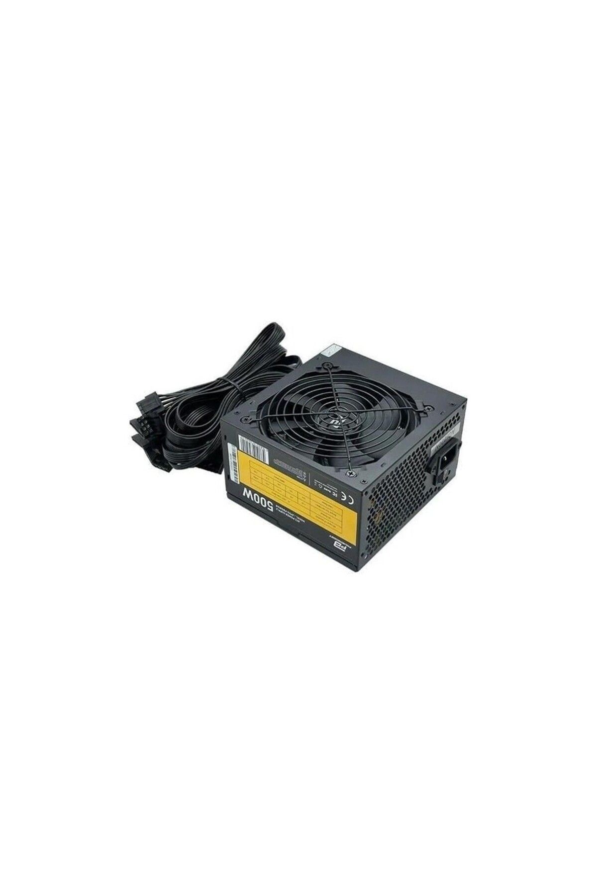 Power Boost Powerboost Pb500Ar 500W Apfc 2-Pci-E 6+2 Pin 12Cm Siyah Fanlı Atx Power Supply