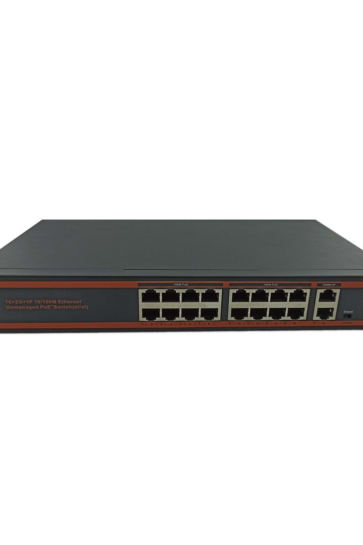 Nova Hif1621Gbl-C 16 Port Poe+ 10-100 Mbps 2 Port 10-100-1000 Mbps 1 Sfp Switch