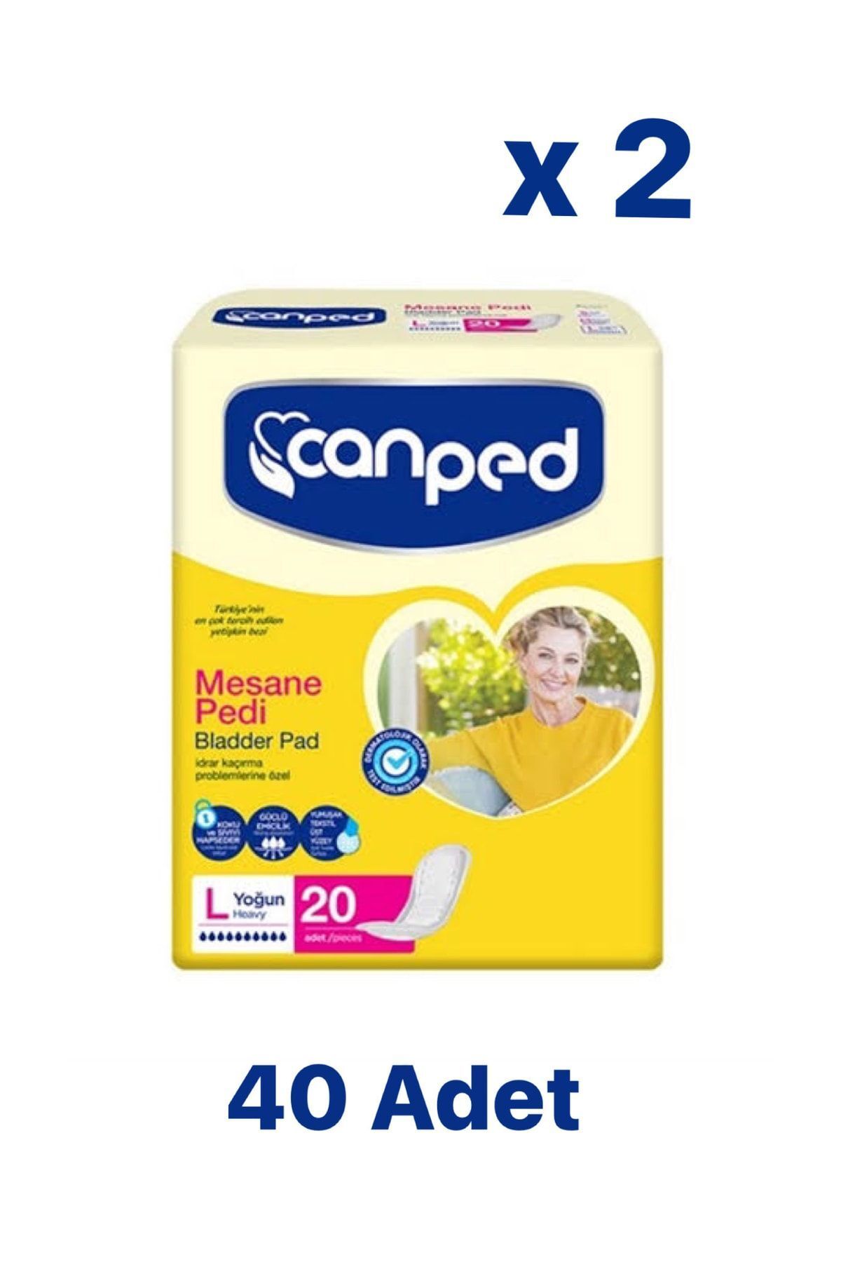 Canped Mesane Pedi 20 Li Large (L) 4 Adet