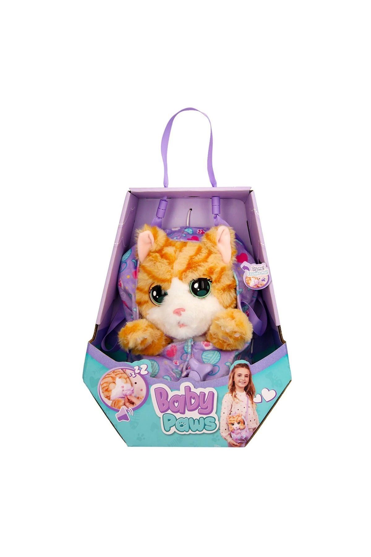 Emperium BAW05000 Baby Paws Sesli Kedi 20 cm Peluş