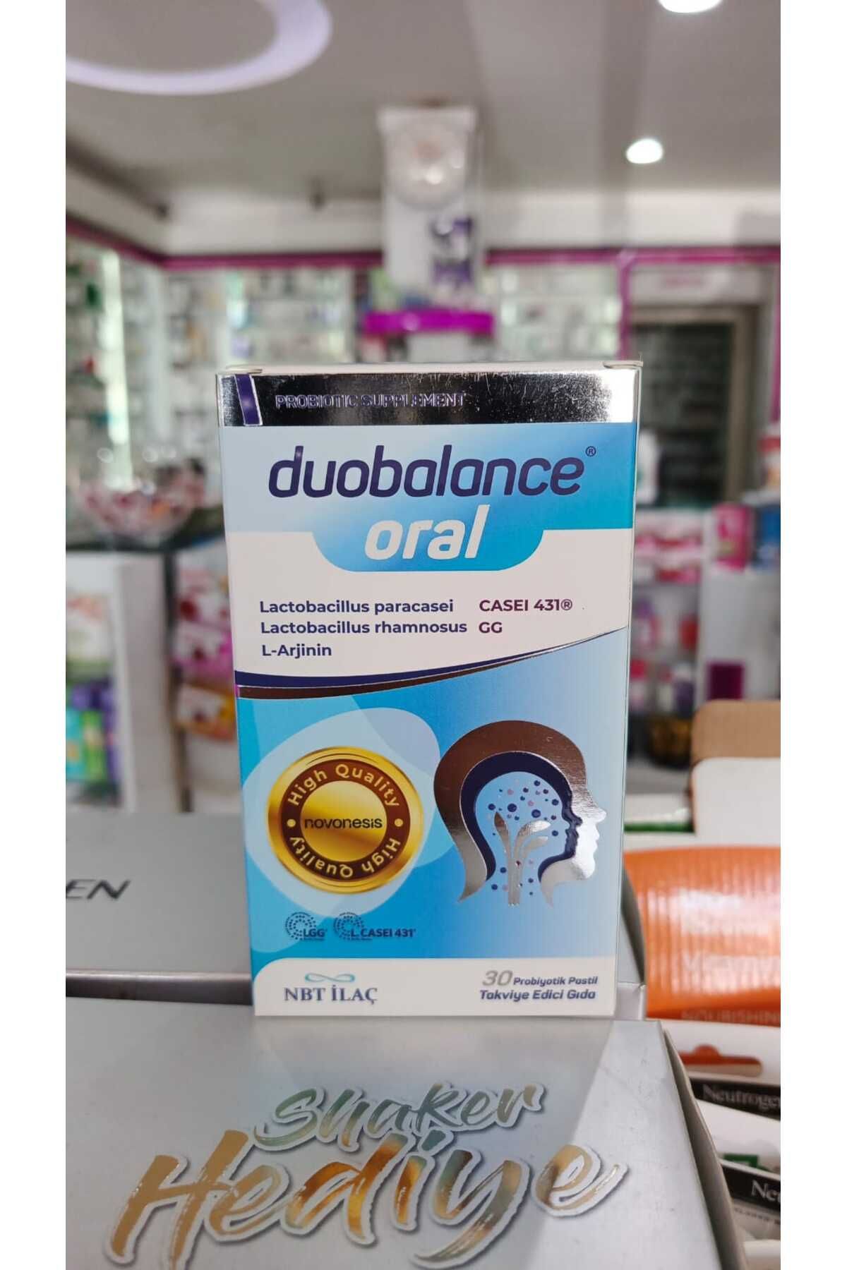 Duobalance ORAL 30 ADET PROBİYOTİK PASTİL