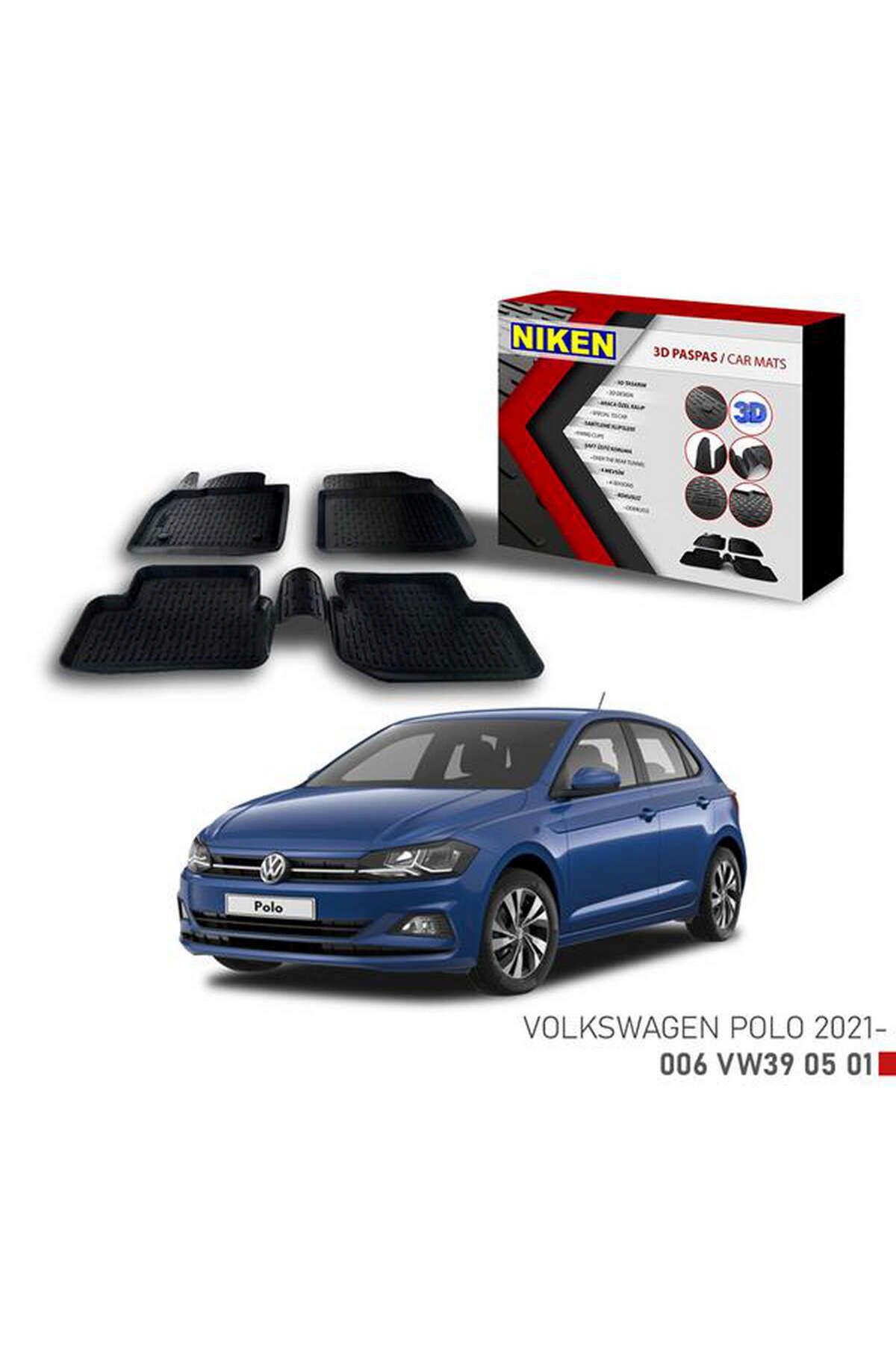 Universsal 3D PASPAS VW POLO 2021- DRSTR