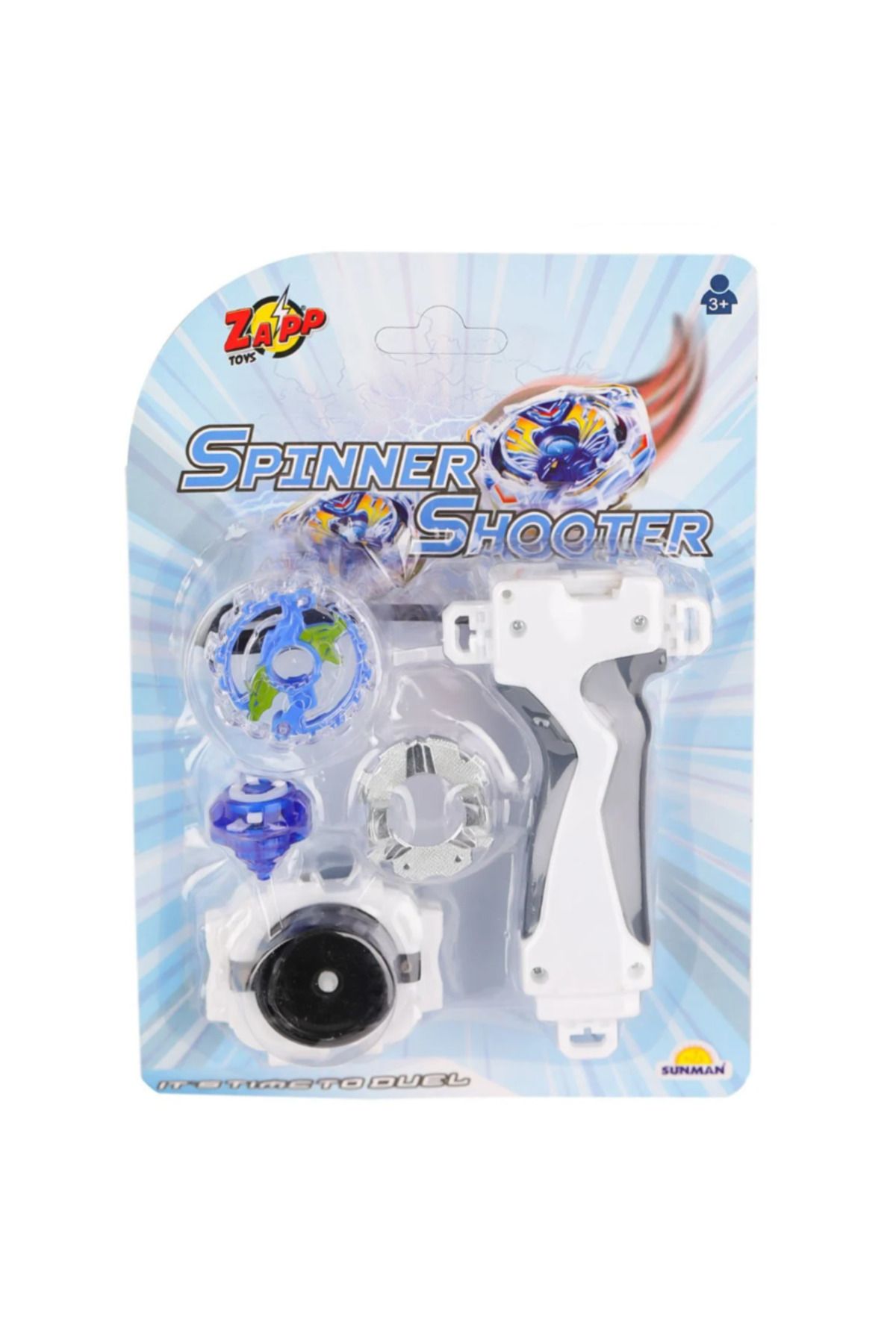 sunman oyuncak Zapp Toys Fırlatıcılı Beyblade / Topaç