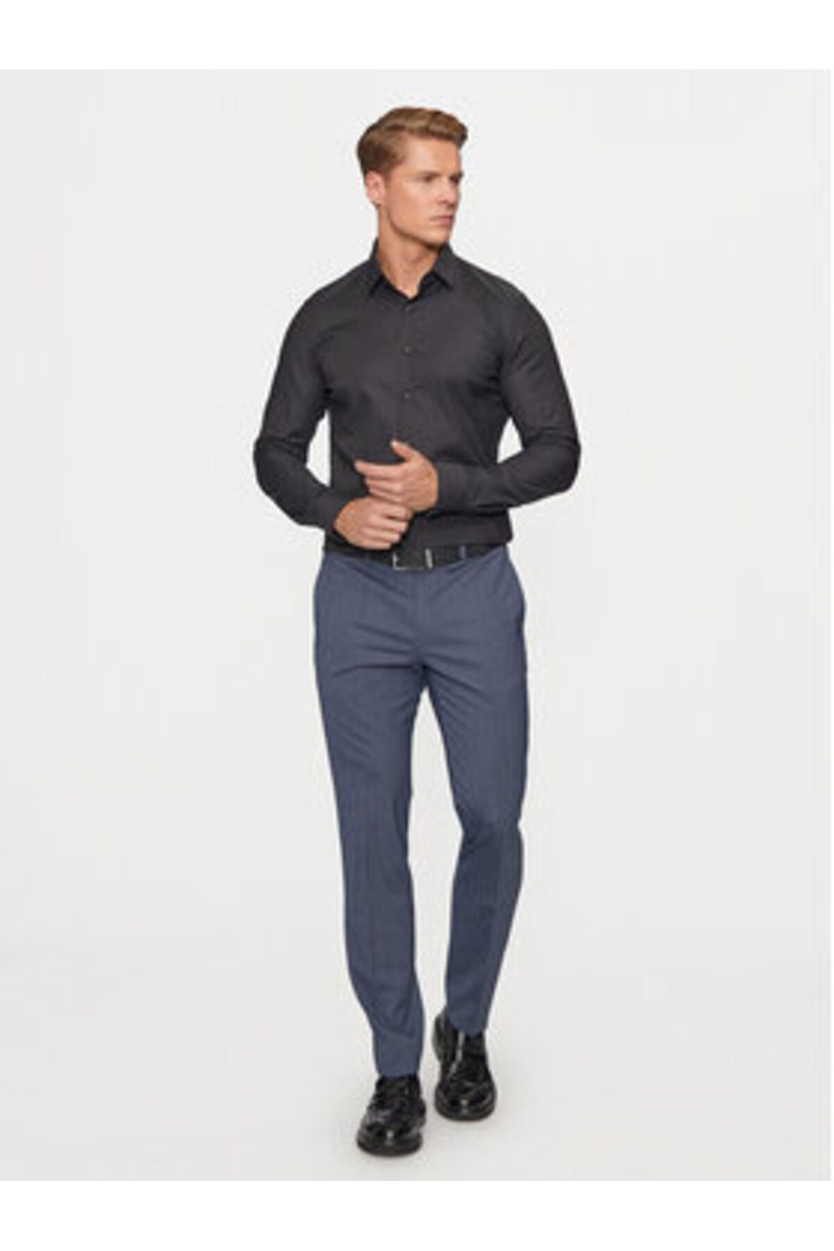 Calvin Klein-Mens Shirt K10K113182 Black 4