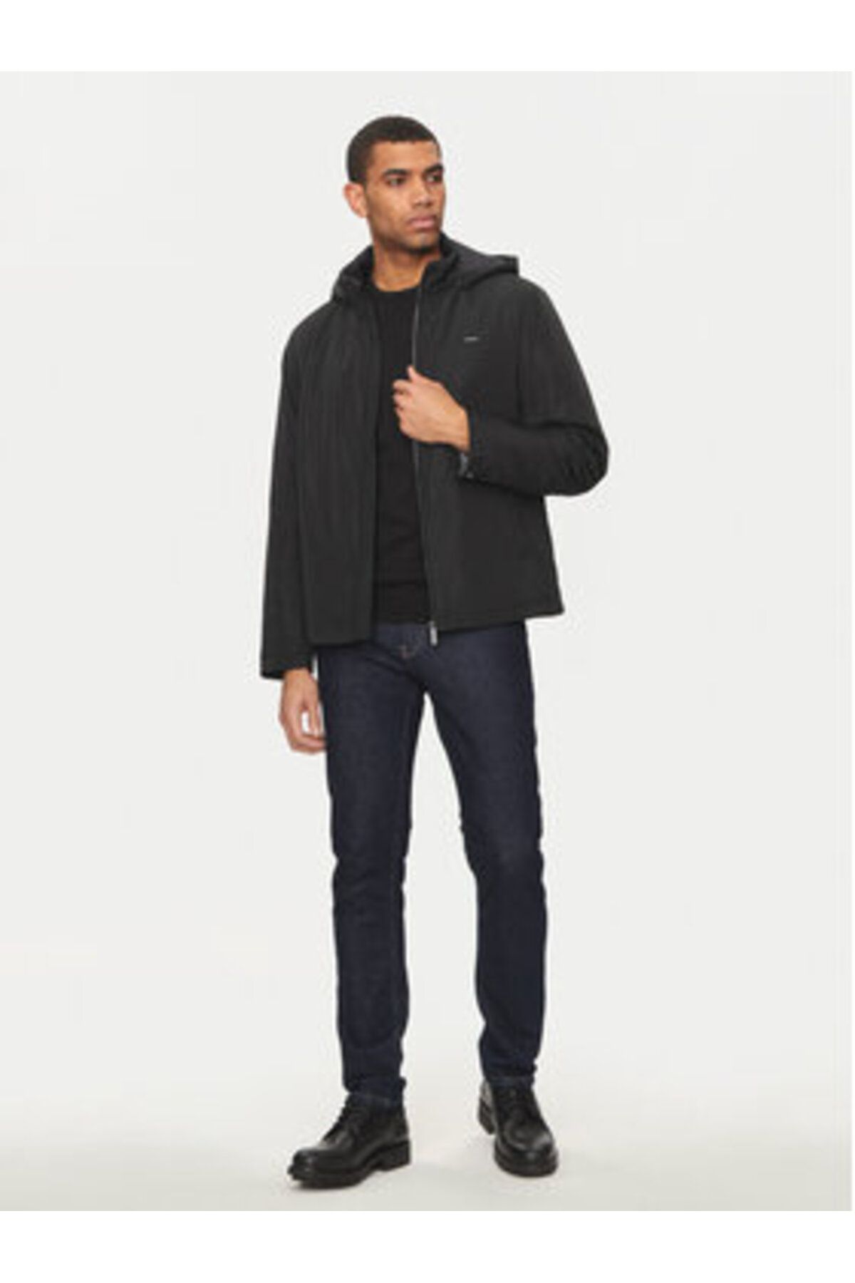 Calvin Klein-Jachetă de tranziție pentru bărbați Calvin Klein K10K113005 Neagră 4