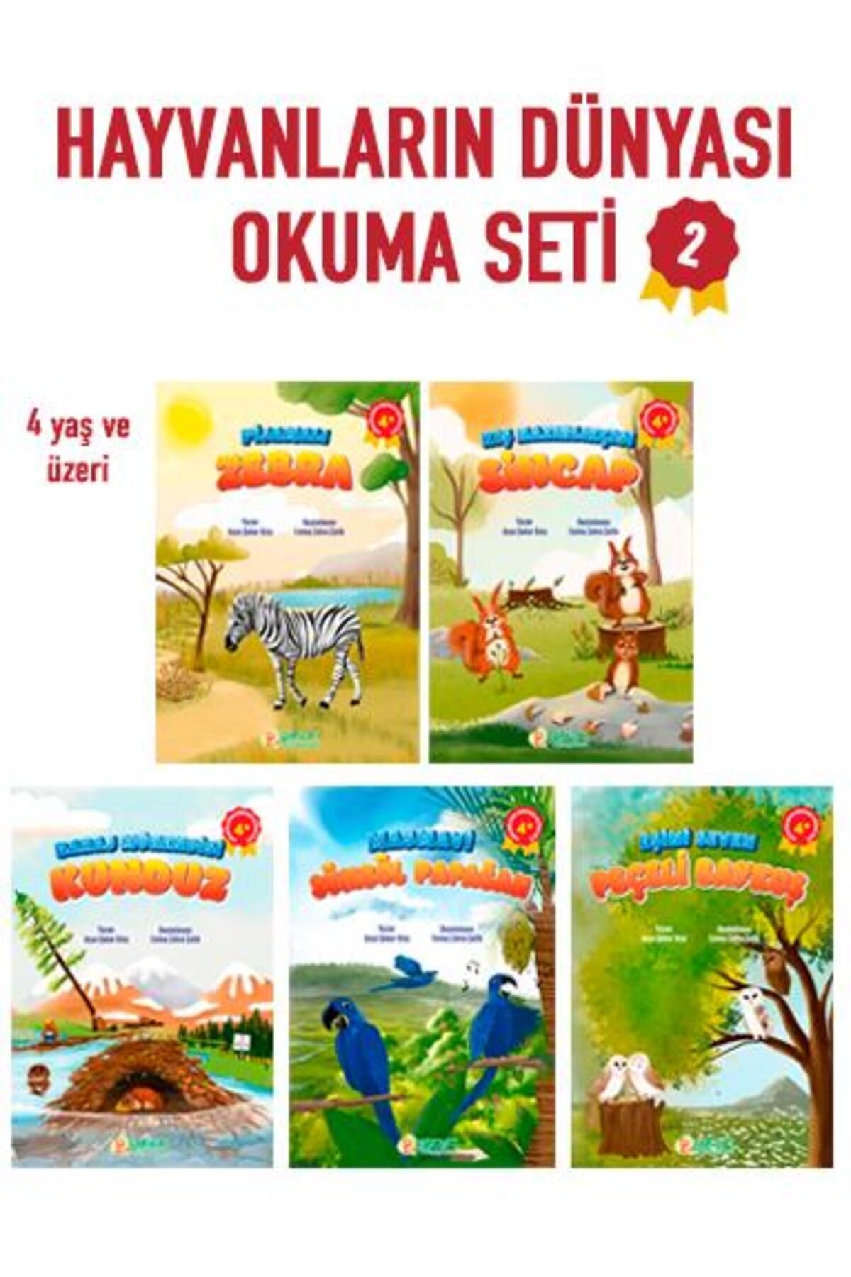 Pırıltı Kitapları Hayvanların Dünyası Okuma Seti - 2 - Ayşe Şeker Kılıç