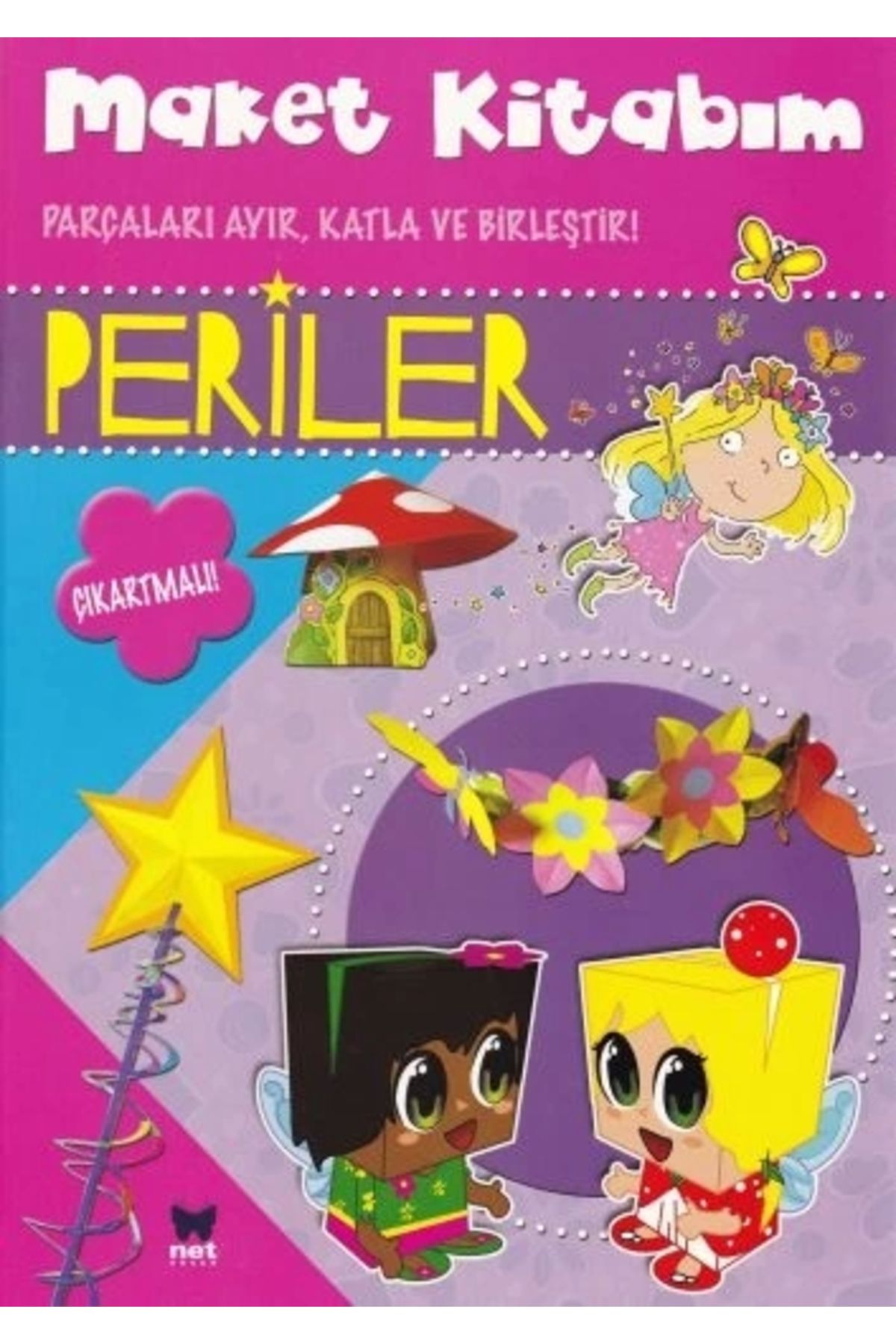 Net Çocuk Maket Kitabım 1 - Periler