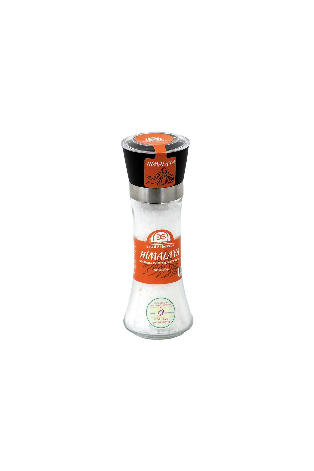 81 İL 81 LEZZET Himalaya Tuzu (Beyaz) Değirmenli 150 Gr