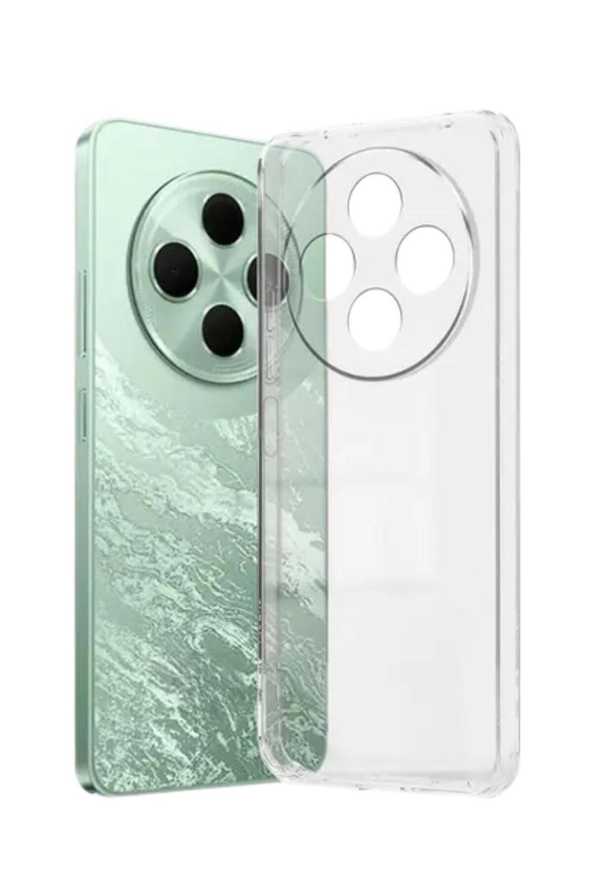 HANPORIUM Tecno Spark 30 Uyumlu Şeffaf Silikon Kılıf - Kamera Korumalı Esnek Tam Koruma Kapak