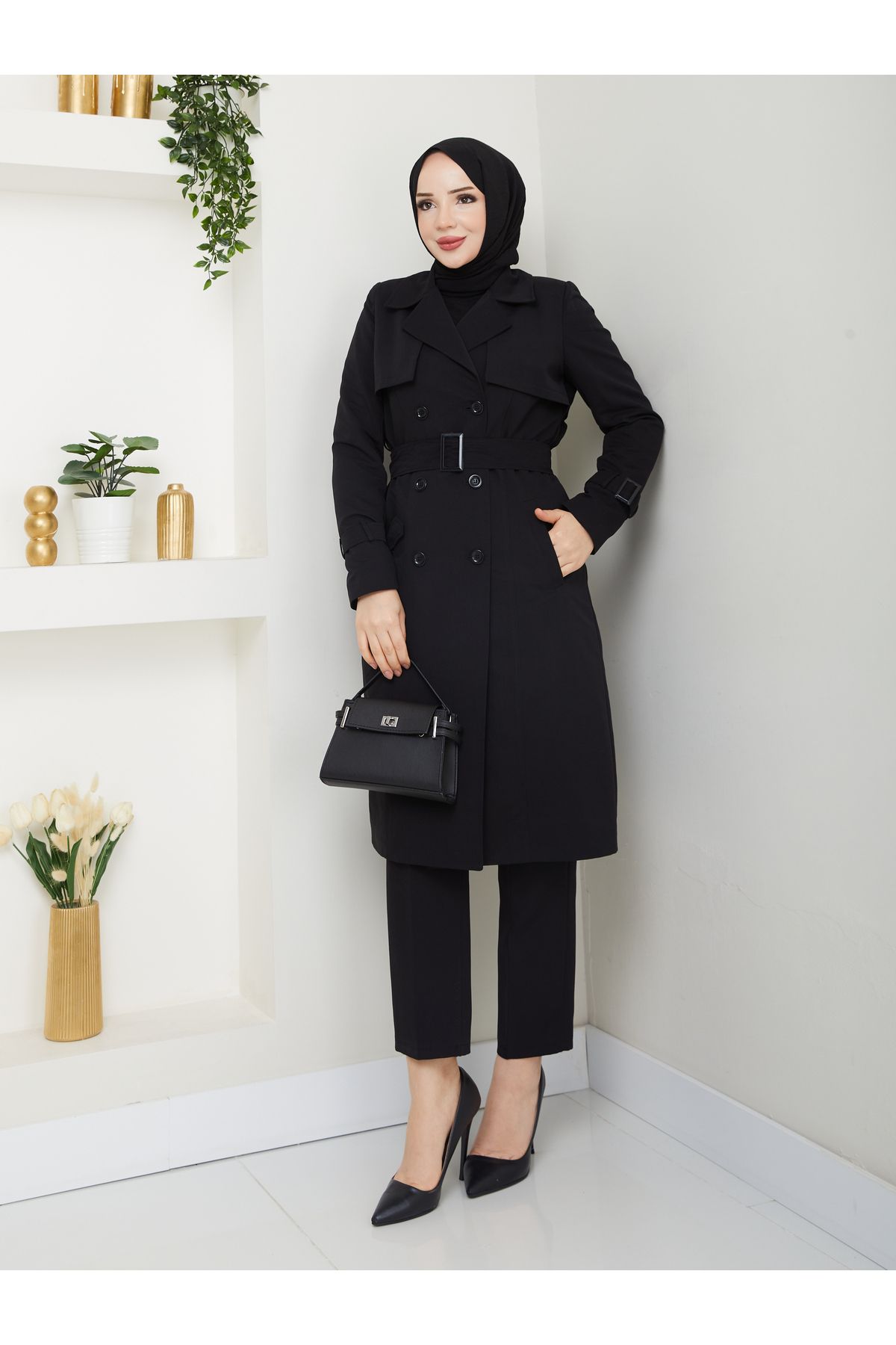 Moda İncir 4003 TRENÇKOT
