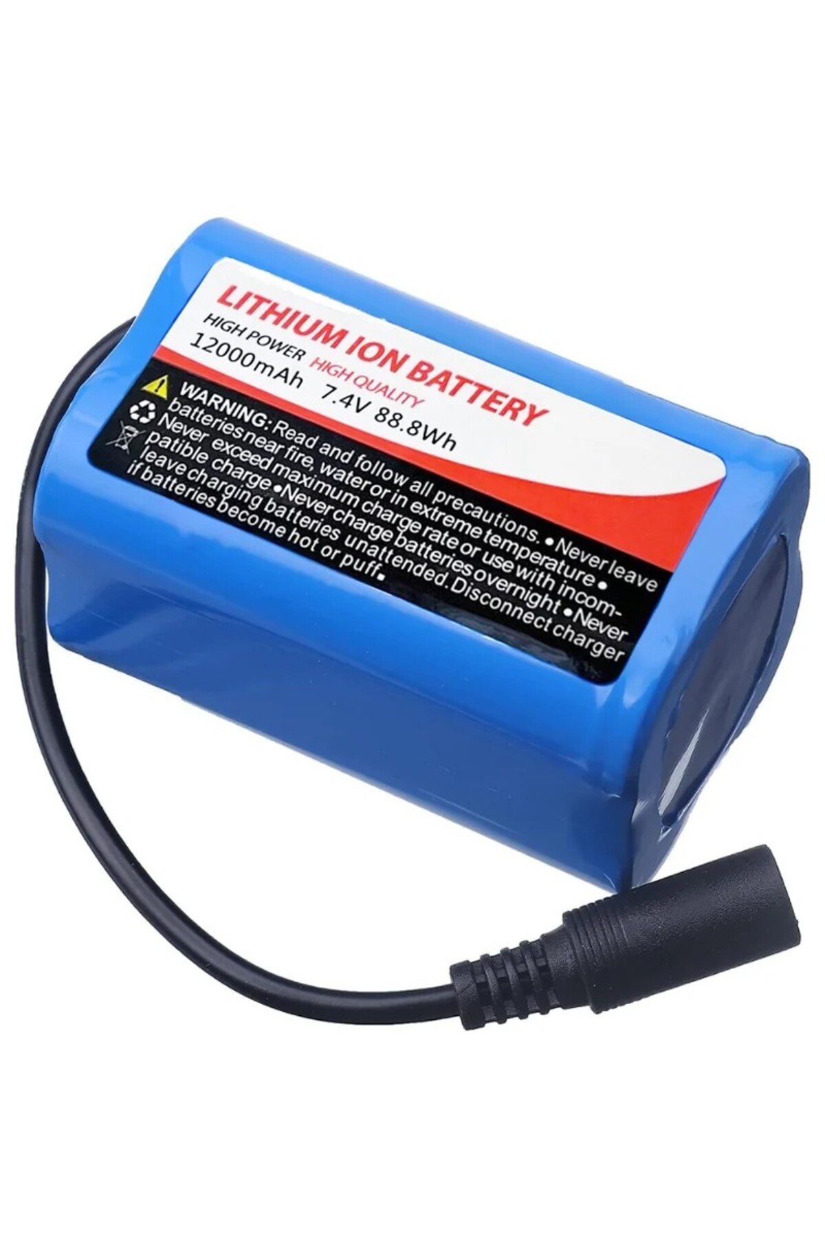 iUni Batéria do návnadových člnov, 12000mAh, BT12, 7,4V, Li-ion