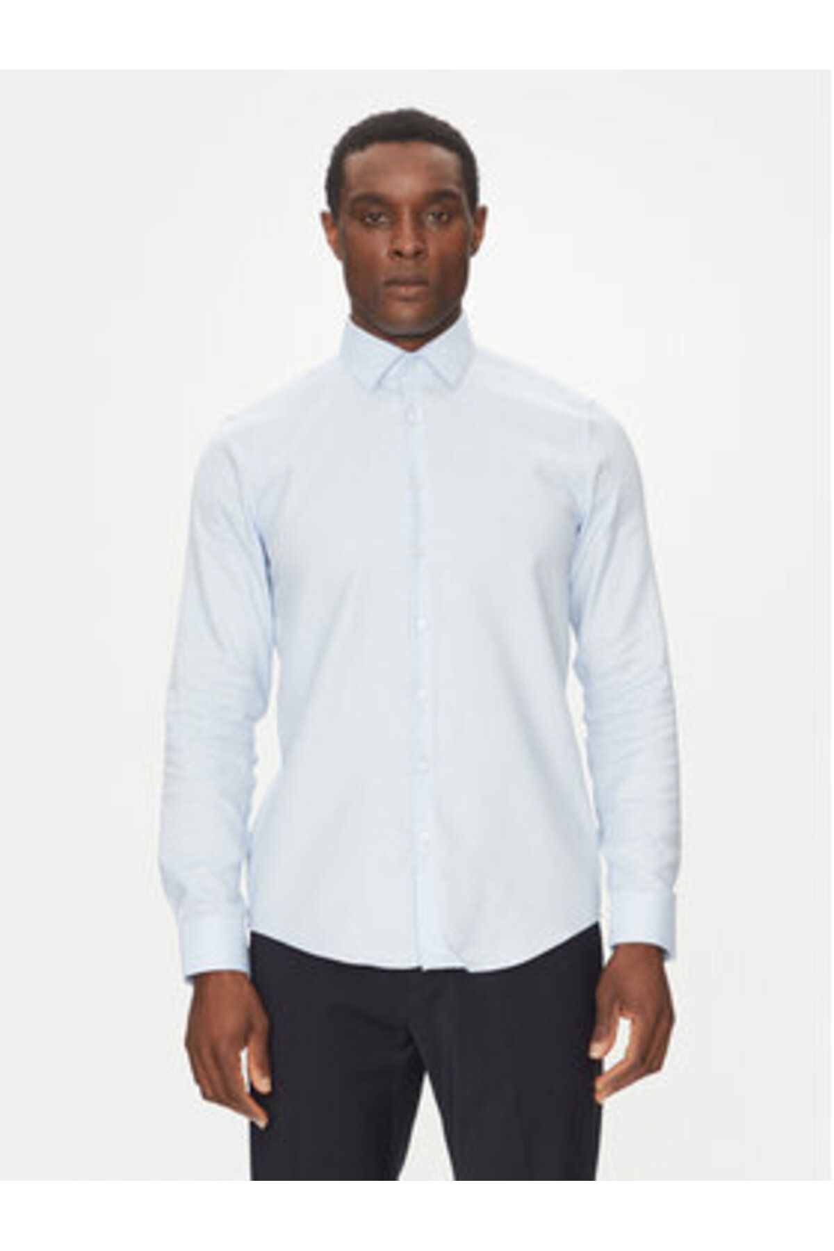 Calvin Klein-Mens Shirt K10K114360 Light Blue 3