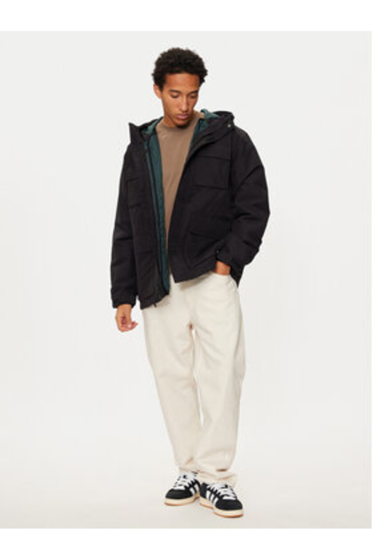 Vans Jachetă De Iarnă Pentru Bărbați Neagră Masculin - 2XL