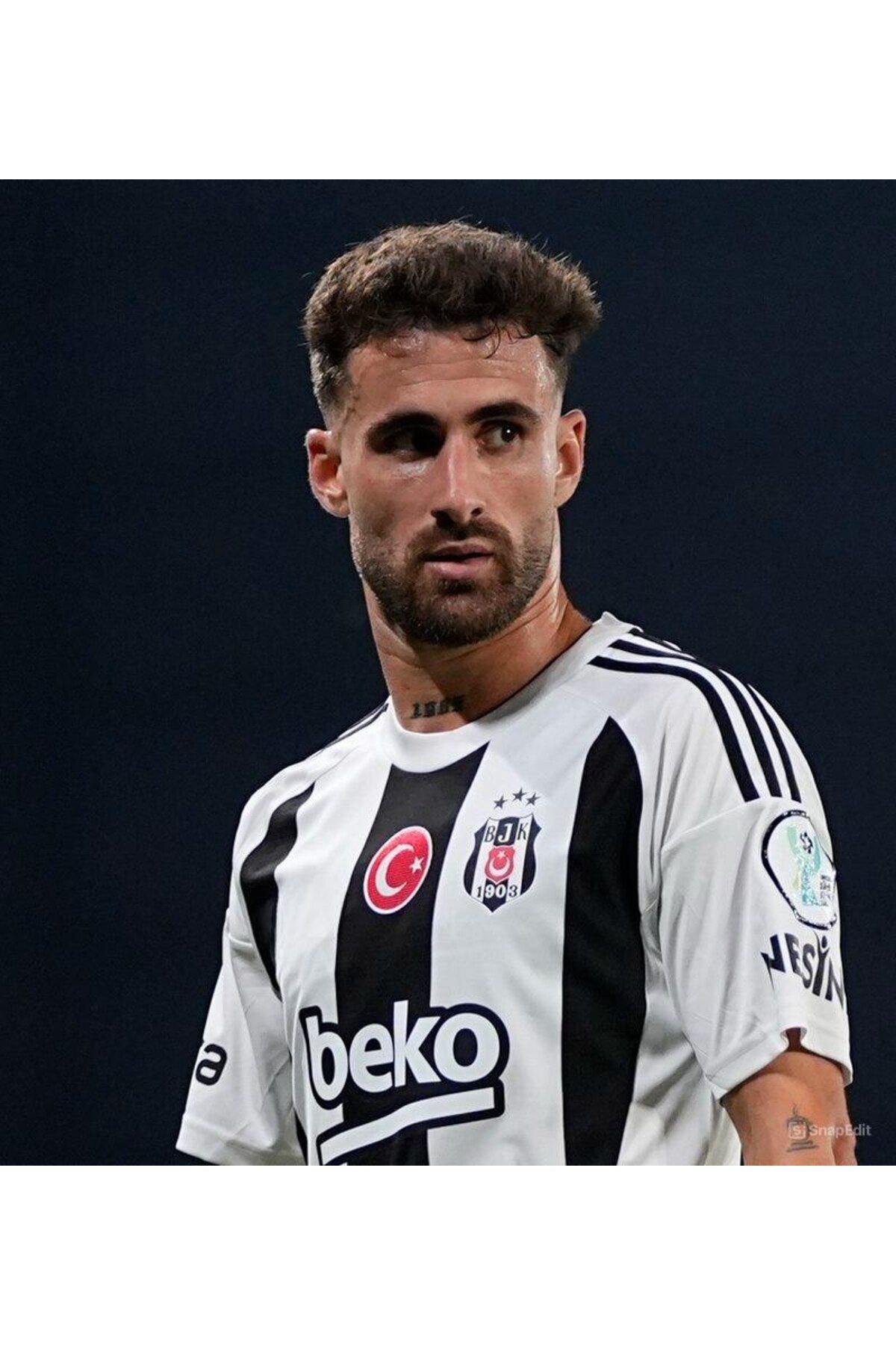 Alaturka Mix Beşiktâş' 2024/25- RAFA' SİLVA' 27 İç Saha Çubuklu Çocuk Forması