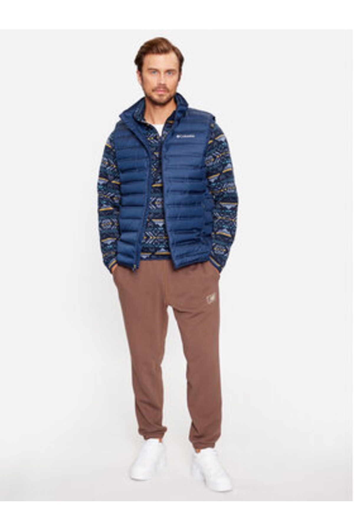 Columbia-Mens Vest 1864592464 Blue 3