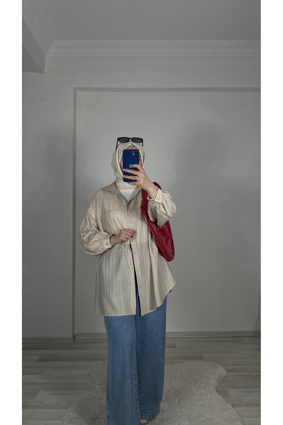 TRN Düşük Omuz Model Gömlek