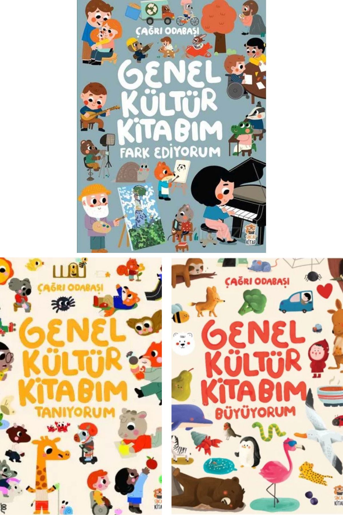 Sincap Kitap Genel Kültür Kitabım - Fark Ediyorum Büyüyorum Tanıyorum