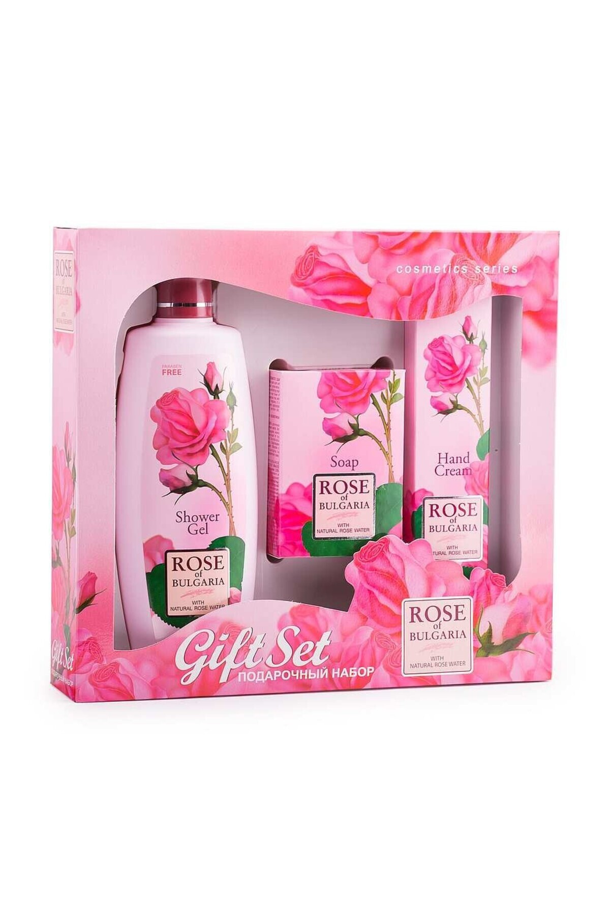 Biofresh Set Cadou: Gel De Duș, Săpun, Cremă De Mâini, Trandafir De Bulgaria - One Size