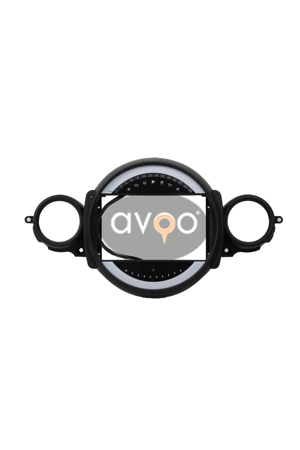 CityGO MİNİ COOPER 2007-2013 9 İNCH ÇERÇEVE VE SOKET