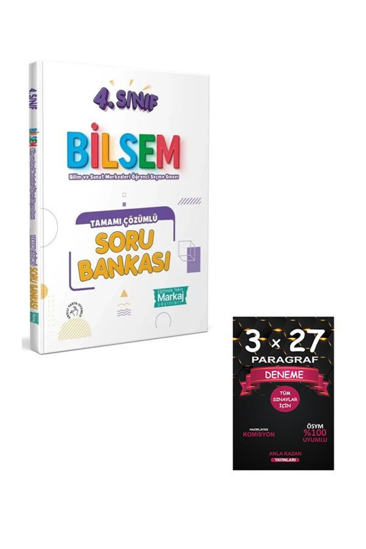 Anla Kazan Yayınları Markaj Yayınları 4. Sınıf BİLSEM Hazırlık Soru Bankası
