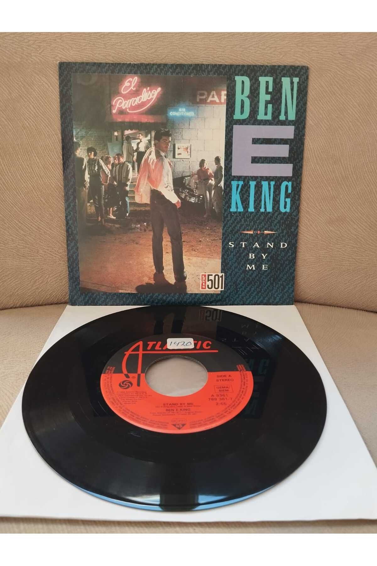 Plakperest Ben E King – Stand By Me - 1987 Almanya Basım 45lik Plak-2.el