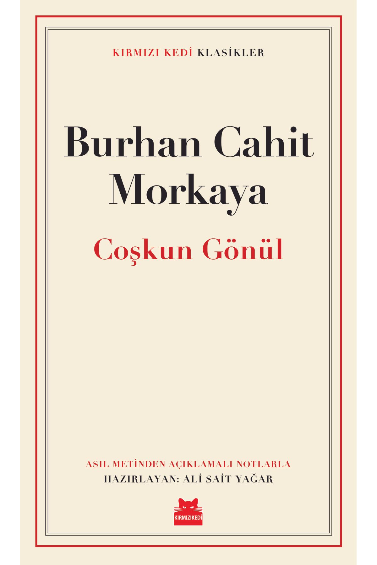 Kırmızı Kedi Yayınları Coşkun Gönül