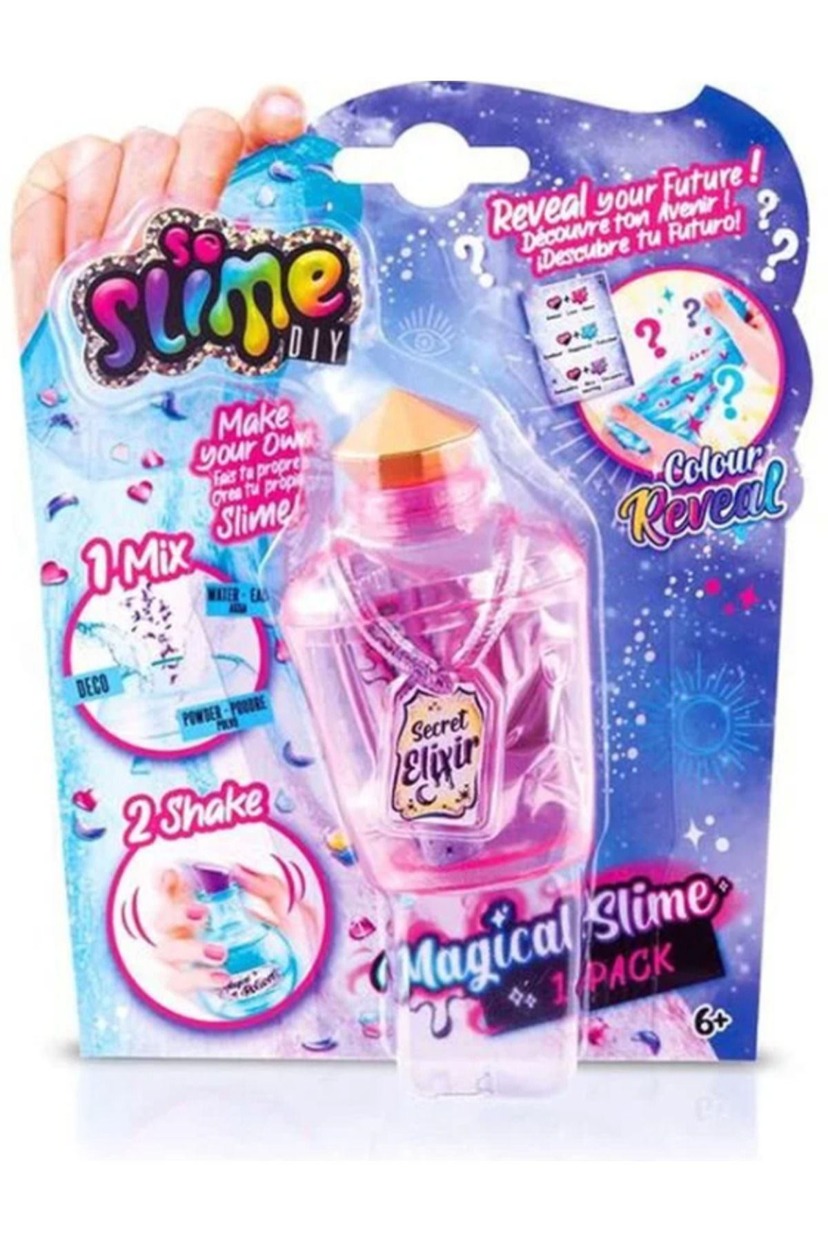 swilex Magical Slime Sihirli İksir Pembe Şişe