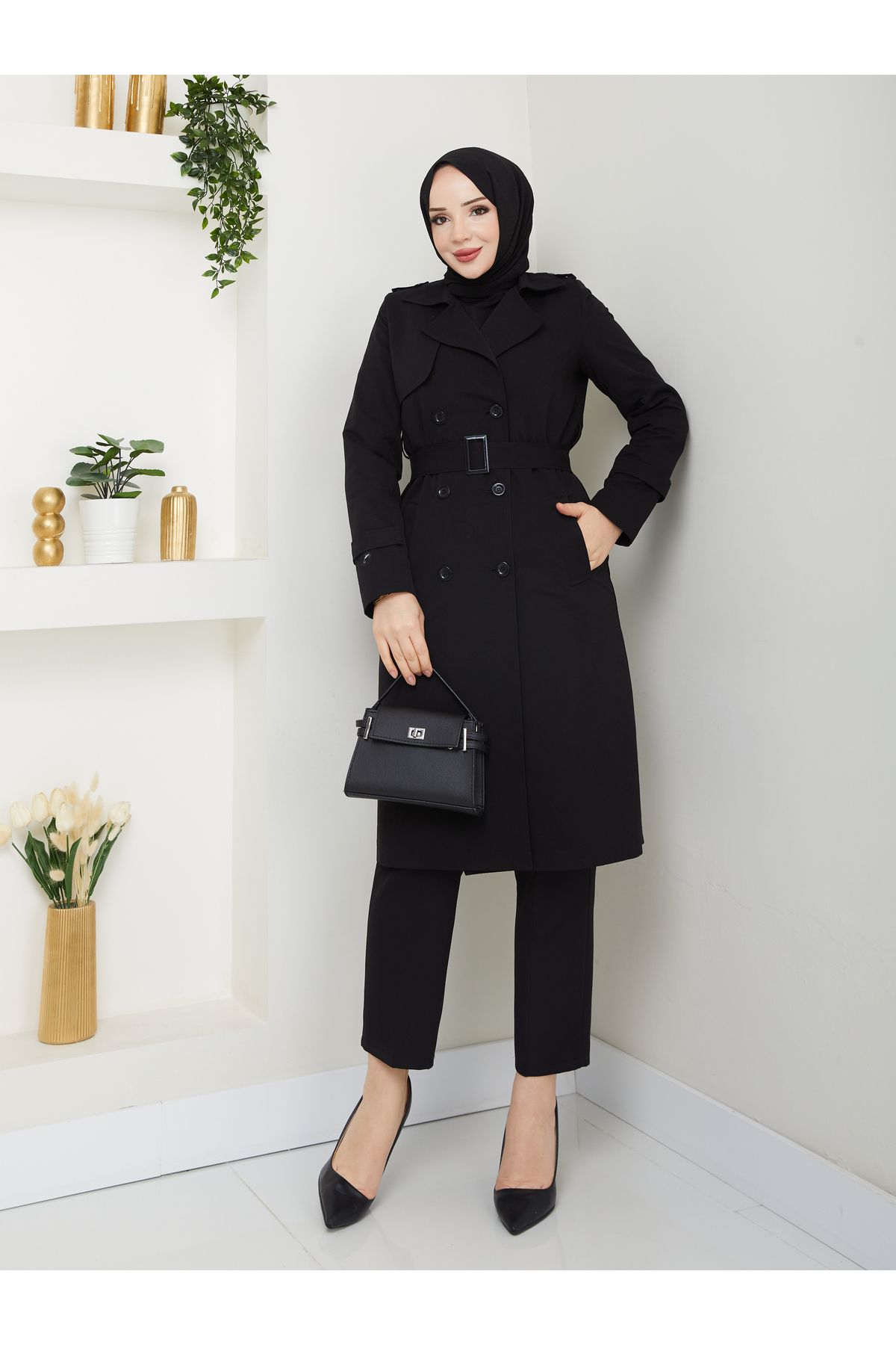 Moda İncir 4004 TRENÇKOT