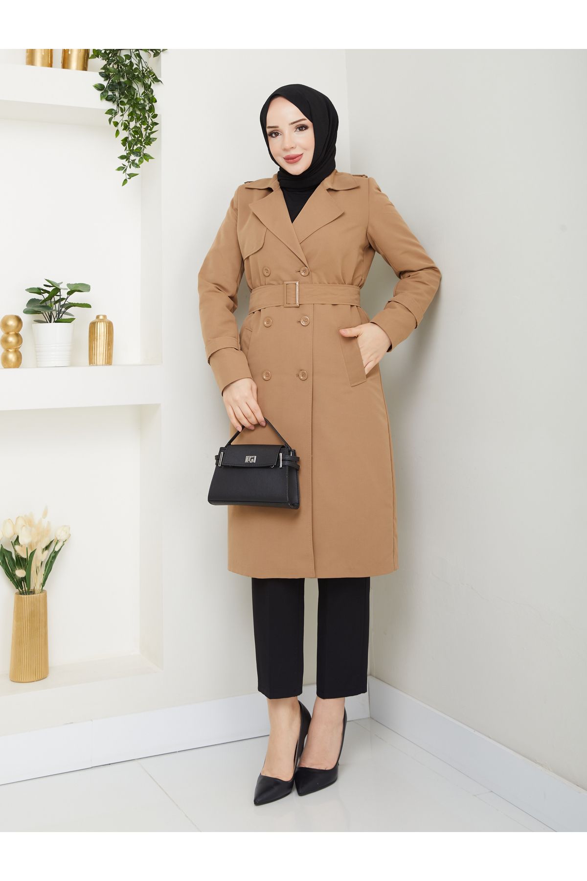 Moda İncir 4004 TRENÇKOT
